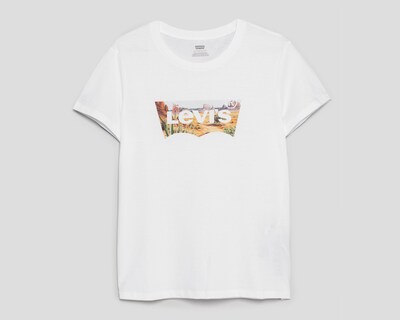 Foto 1 | Playera Blanca Levi's para Mujer