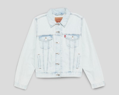 Foto 1 | Chamarra de Mezclilla Azul Levi's para Mujer