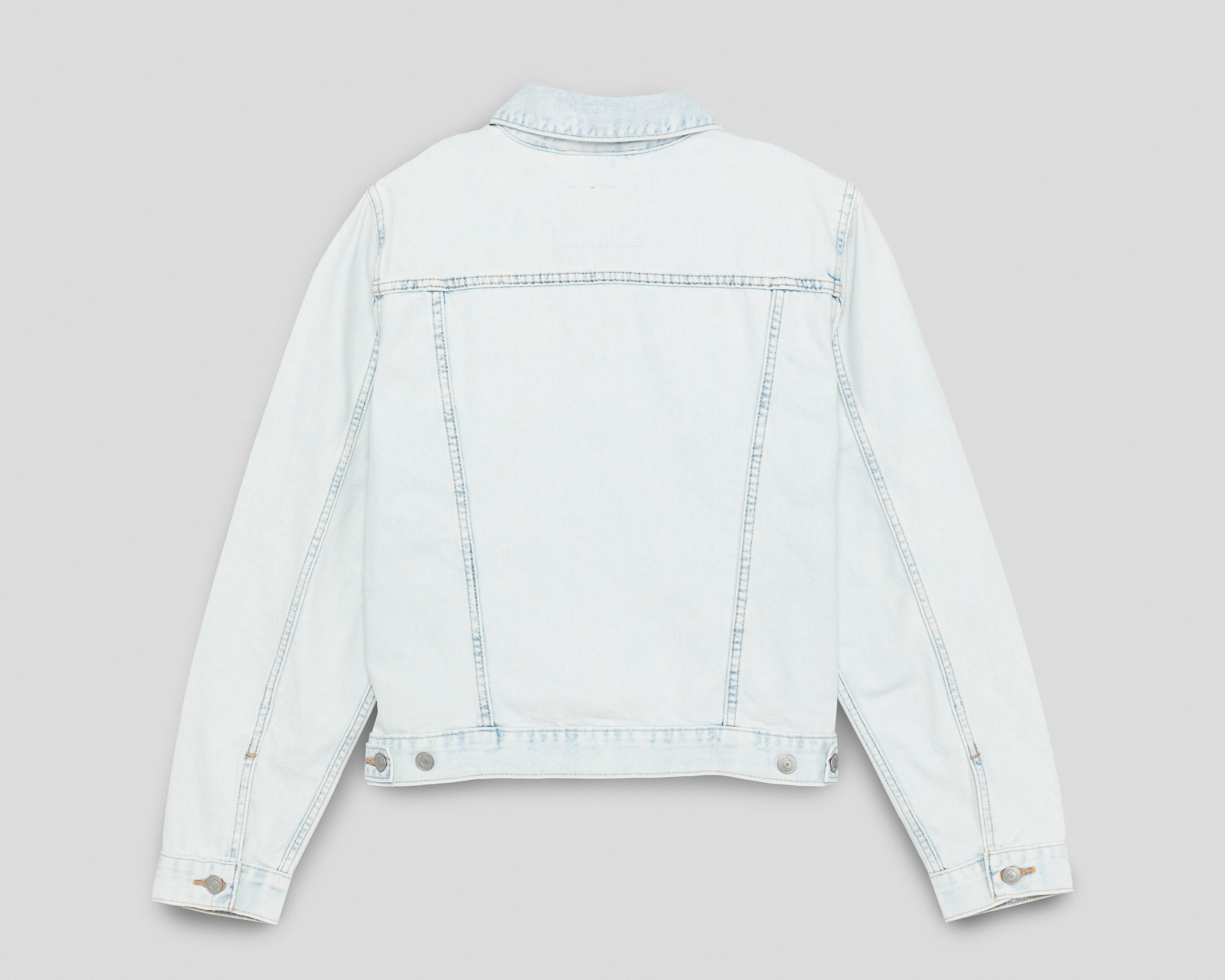 Foto 3 pulgar | Chamarra de Mezclilla Azul Levi's para Mujer