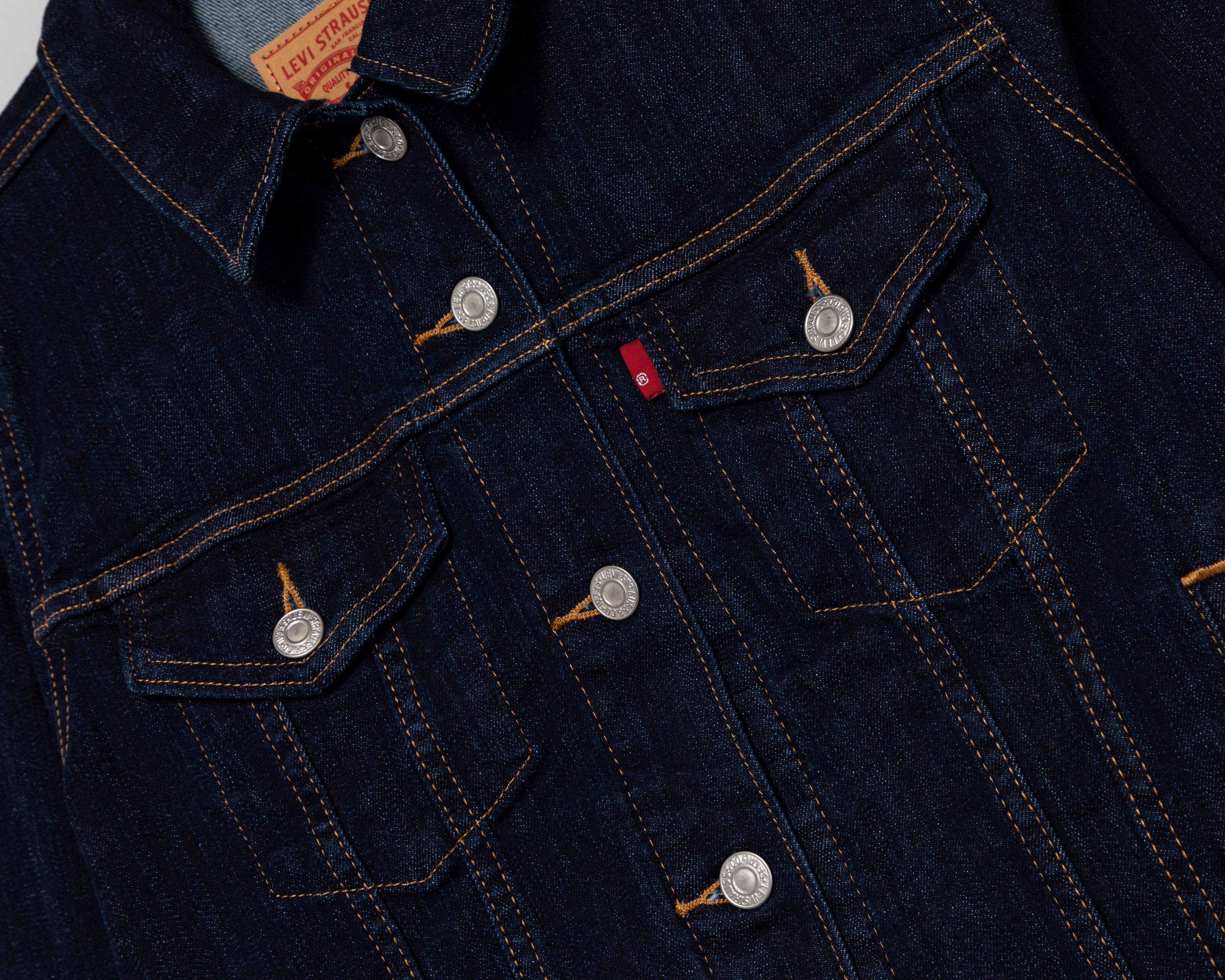 Foto 3 | Chamarra de Mezclilla Trucker Levi's para Mujer