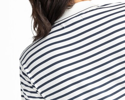 Foto 5 | Playera Refill Manga Corta a Rayas