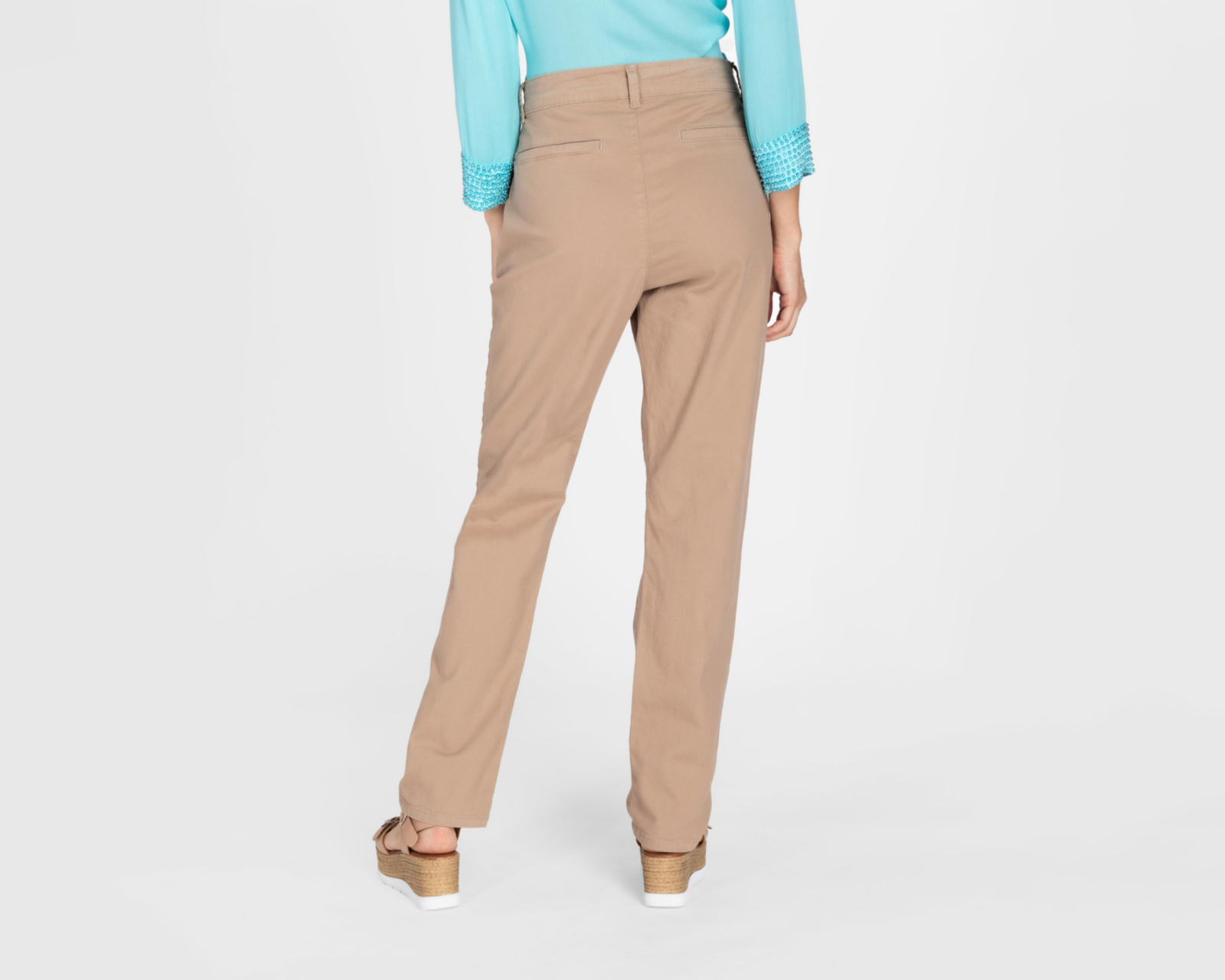 Foto 3 | Pantalón Casual Polo Union Club de Gabardina