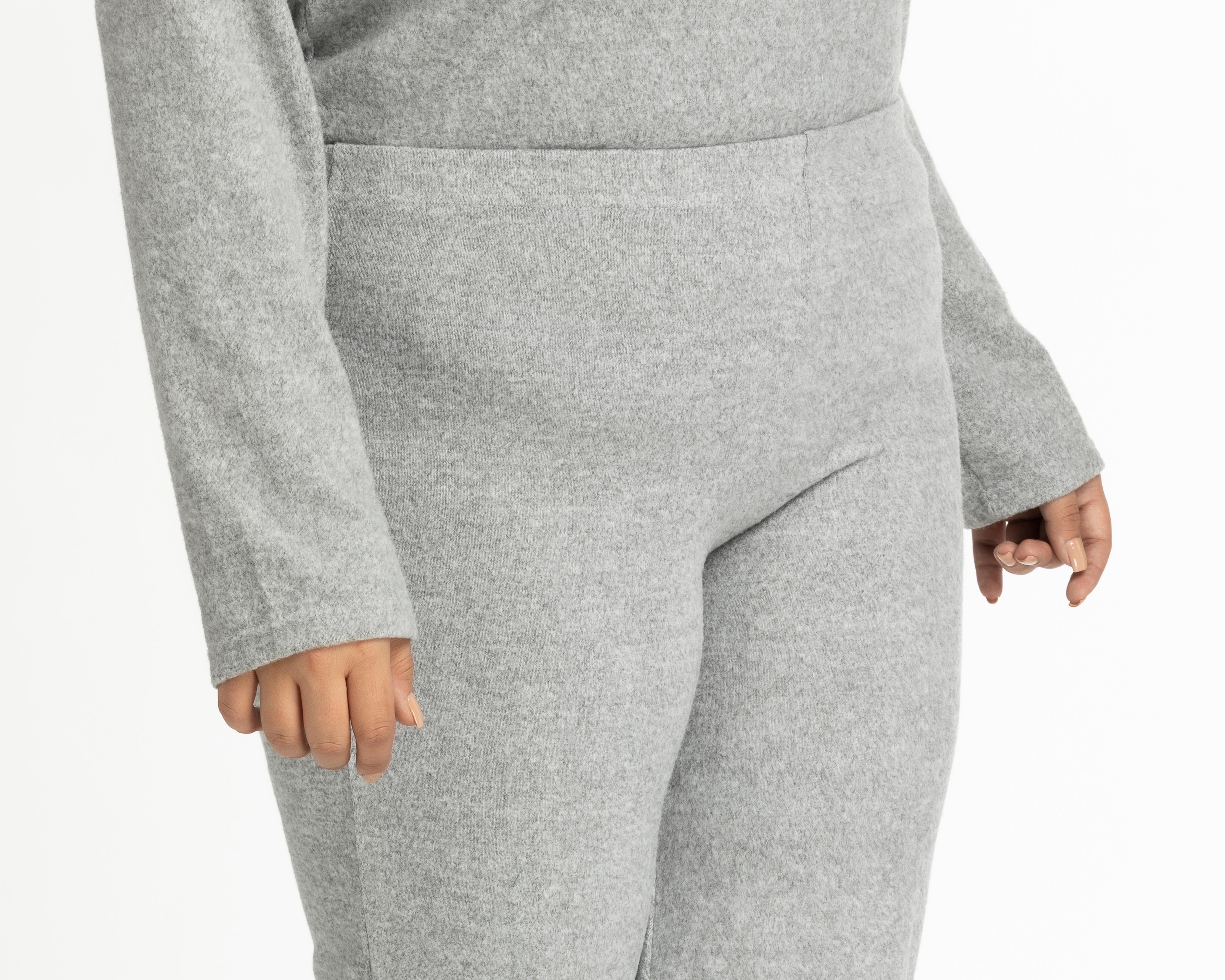 Foto 6 pulgar | Pants y Sudadera Lady Sun Gris