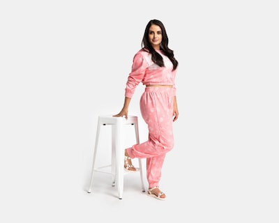 Foto 1 | Pants y Sudadera Refill Rosa