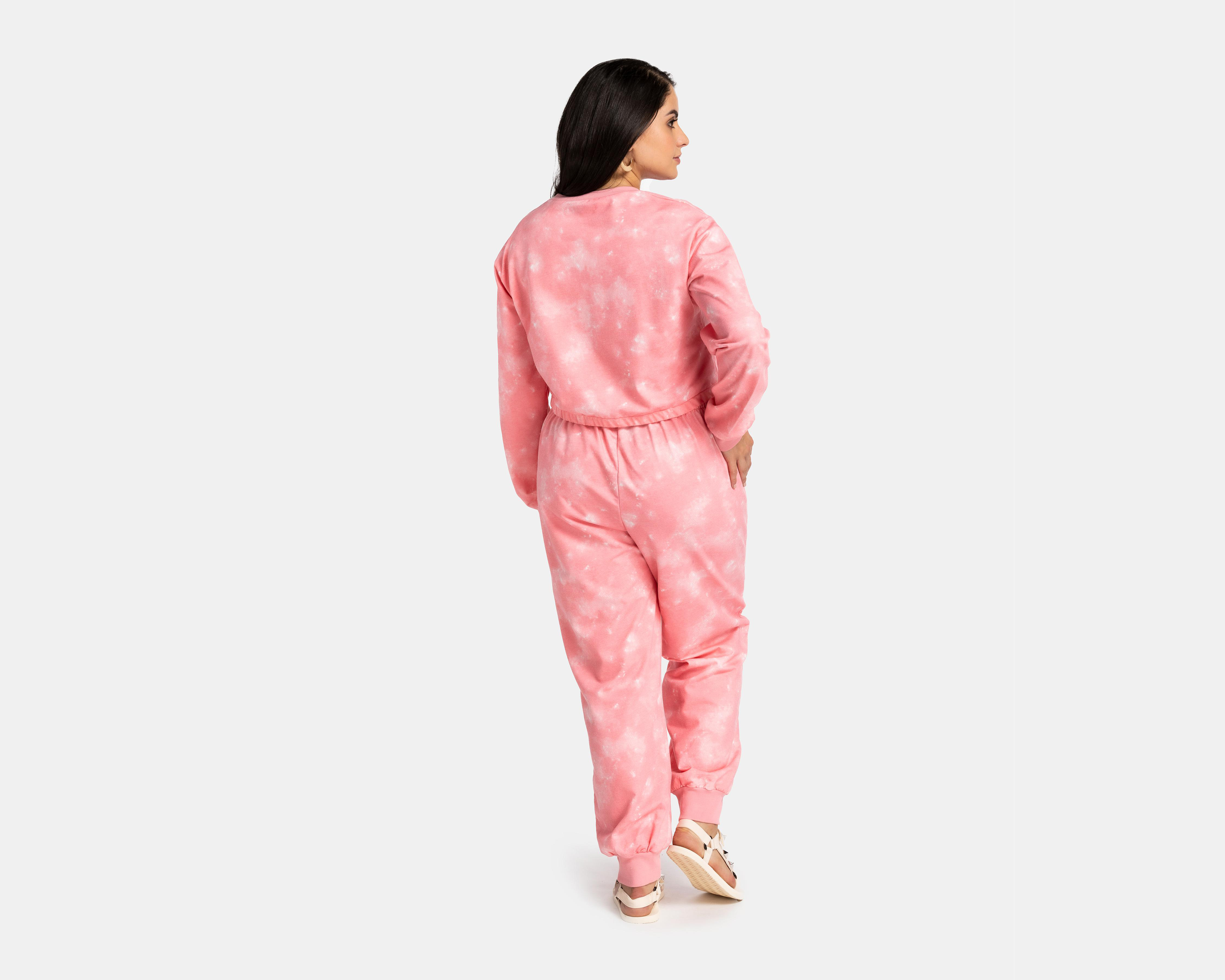 Foto 2 | Pants y Sudadera Refill Rosa