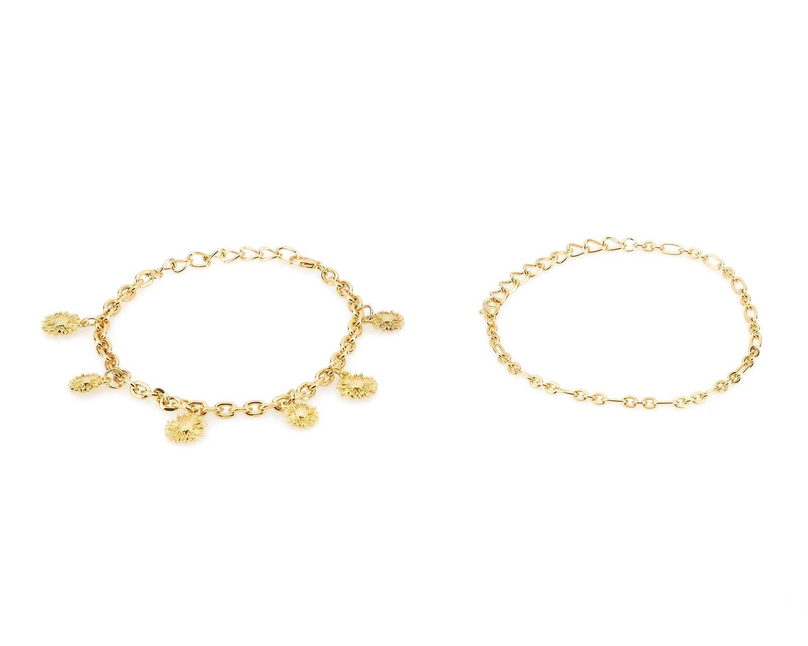 Pulsera Sahara Dorada 2 Piezas $49