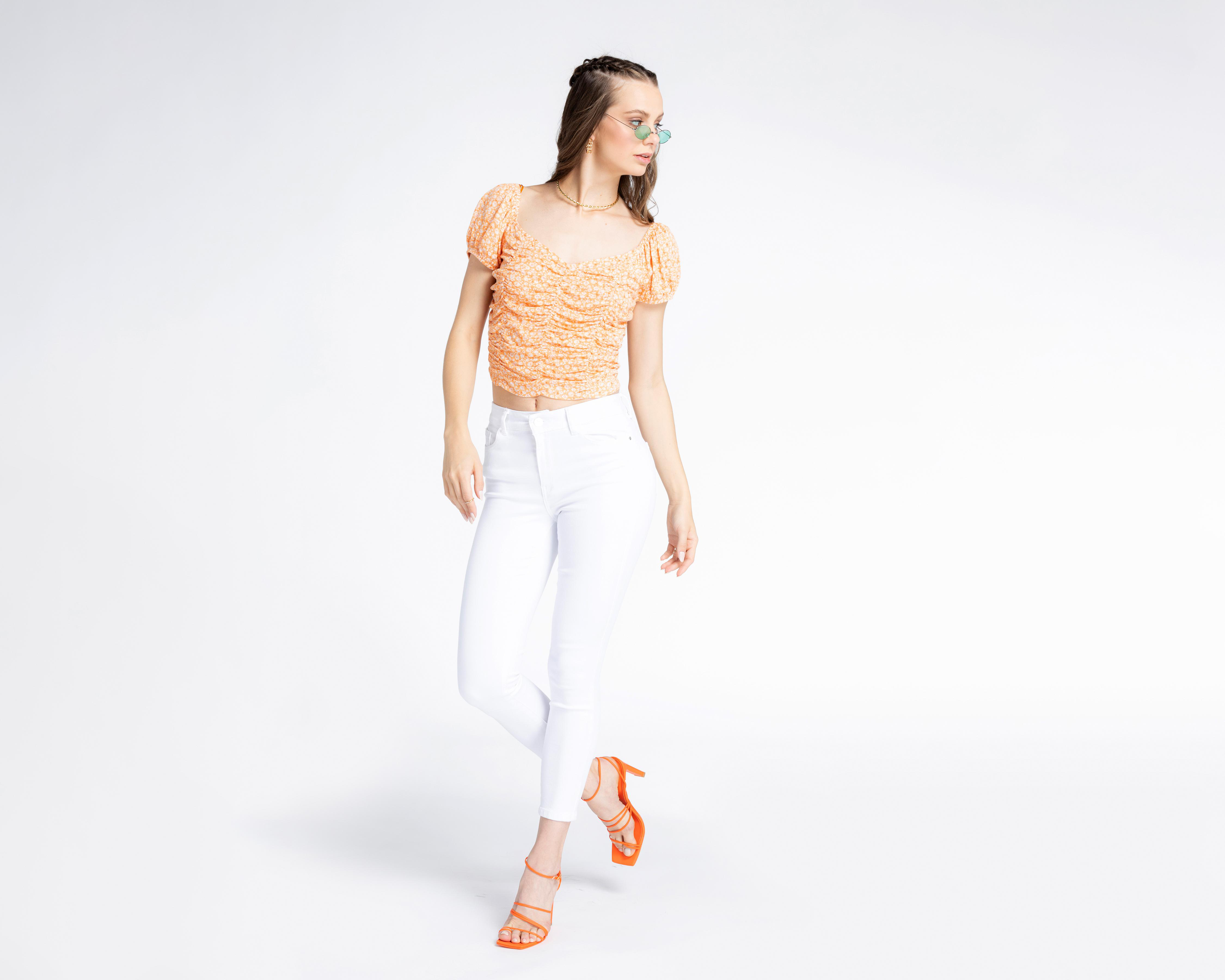 Foto 2 | Blusa 18 Forever Floral con Zurcido