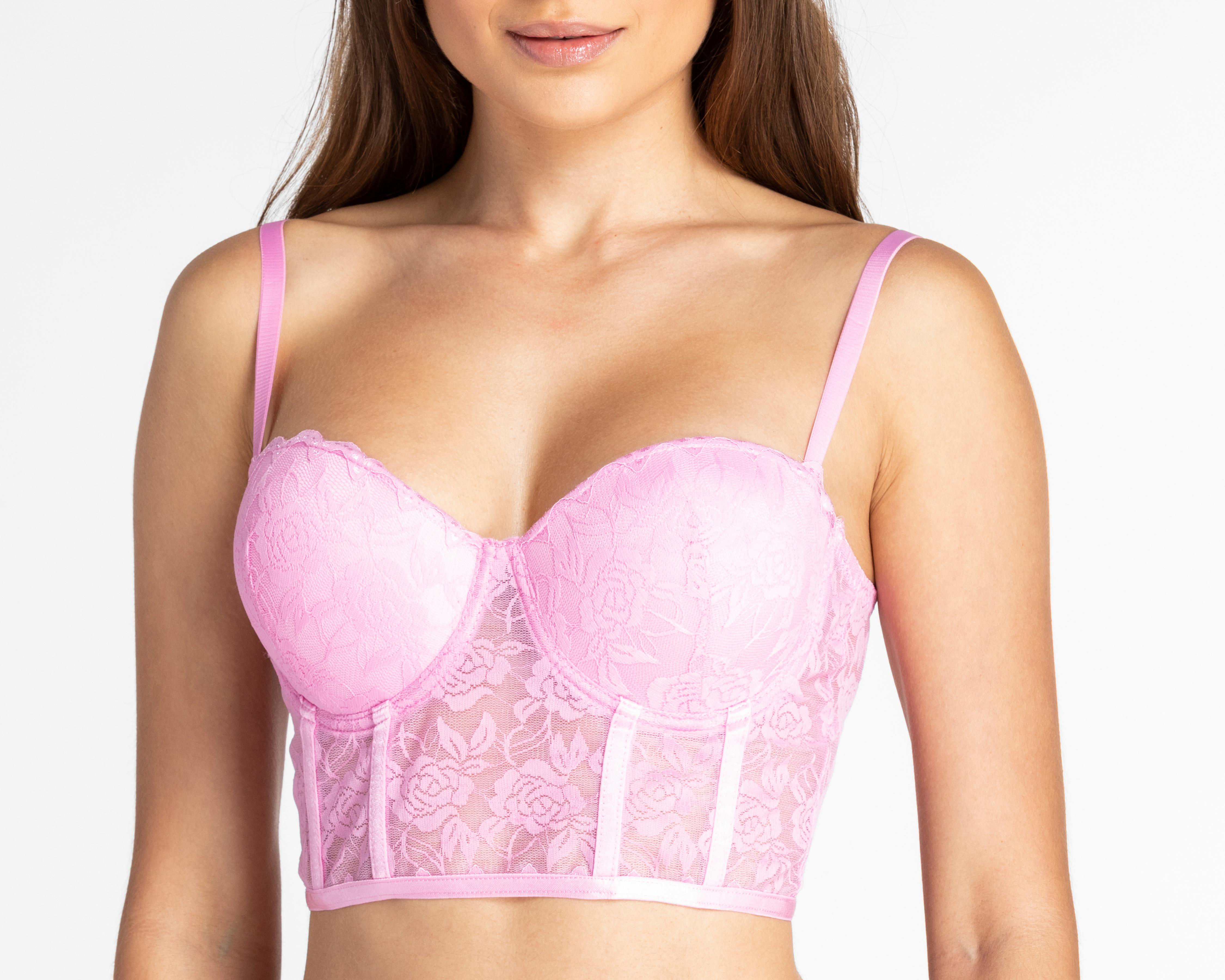 Foto 4 pulgar | Coordinado de Encaje Eva tu Estilo Íntimo Copa Completa para Mujer 2 Pack