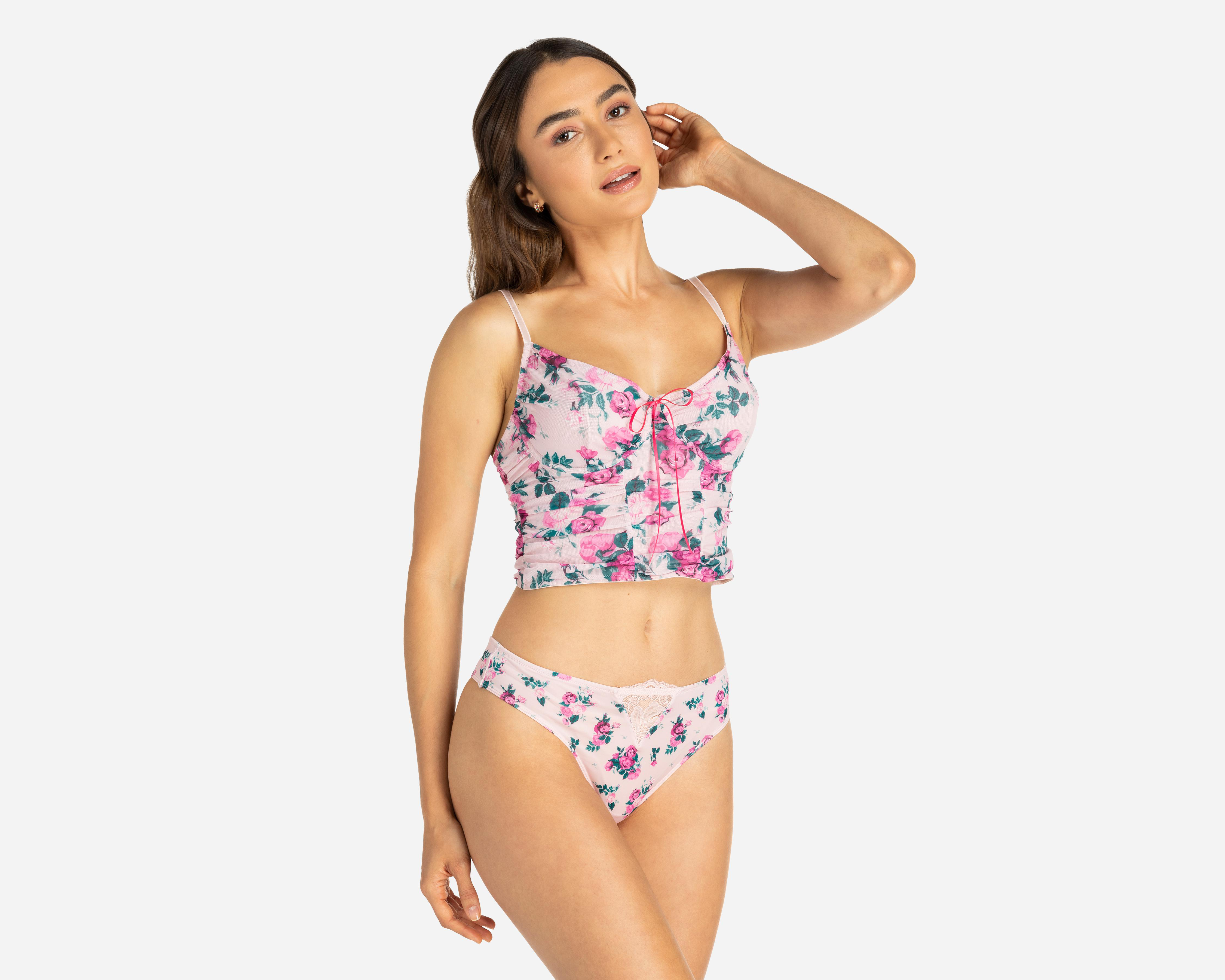 Coordinado con Varilla Lovest Copa Completa para Mujer 2 Pack