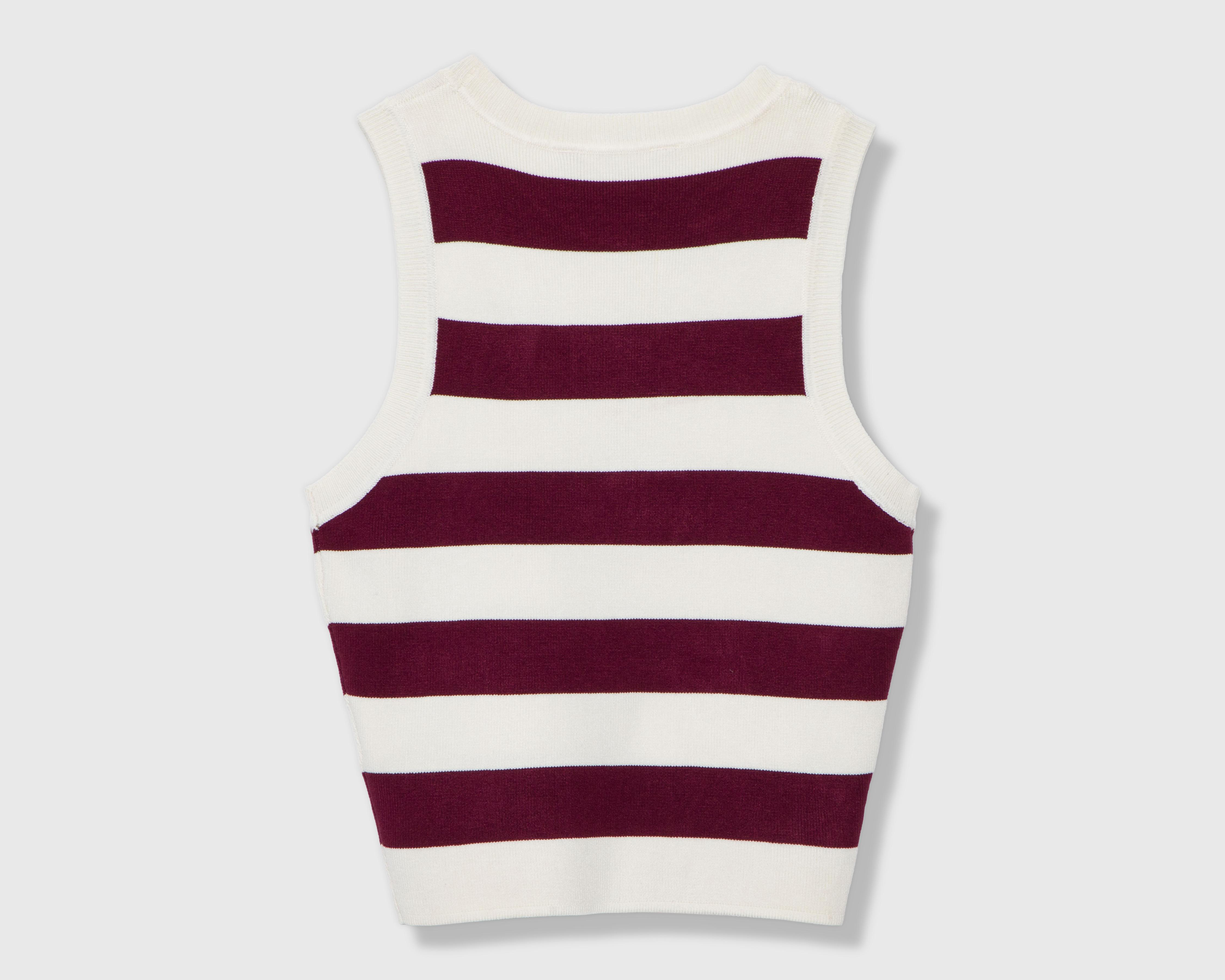 Foto 3 pulgar | Playera a Rayas Sahara para Mujer