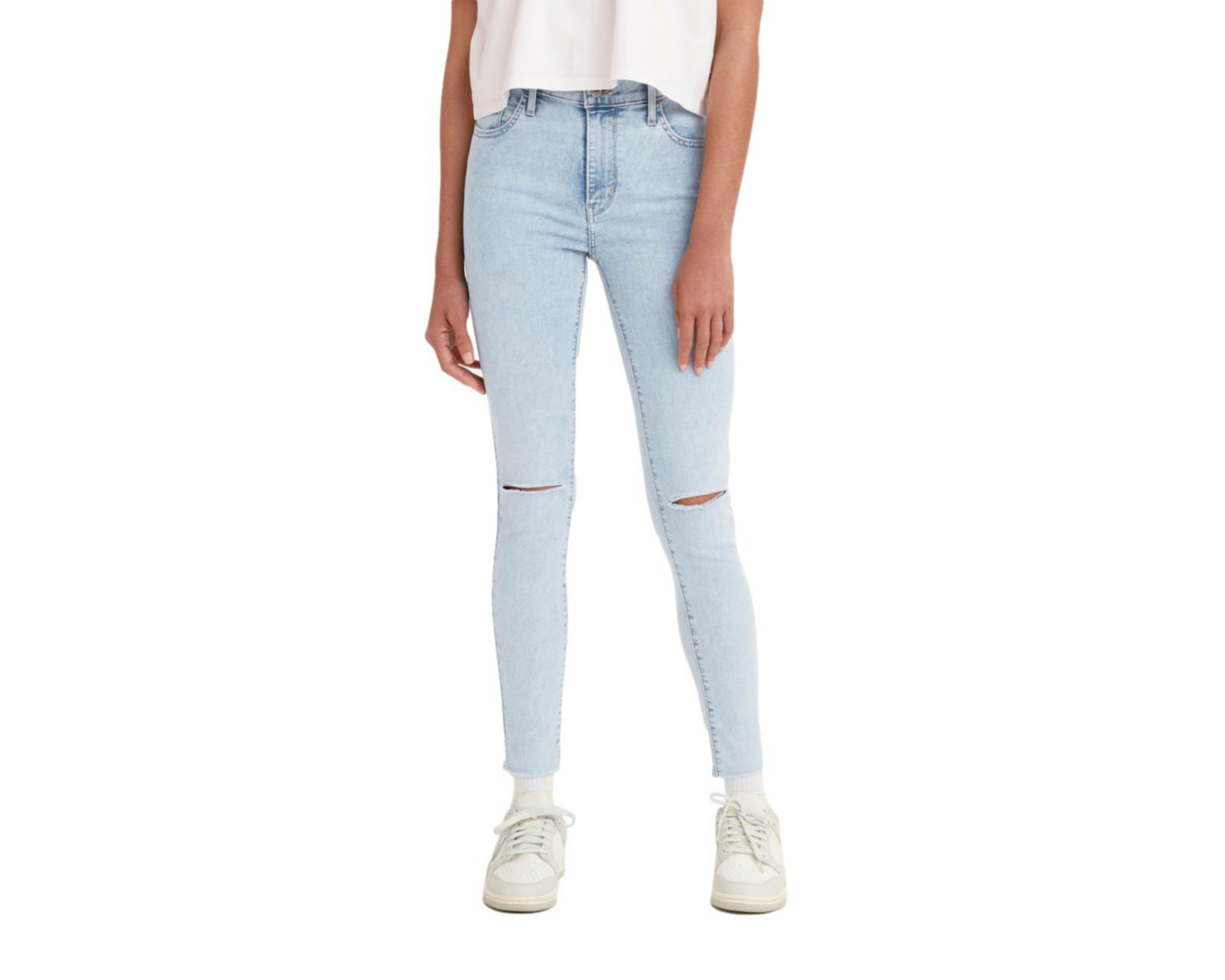 Jeans Levi's 720 Super Skinny con Destrucciones