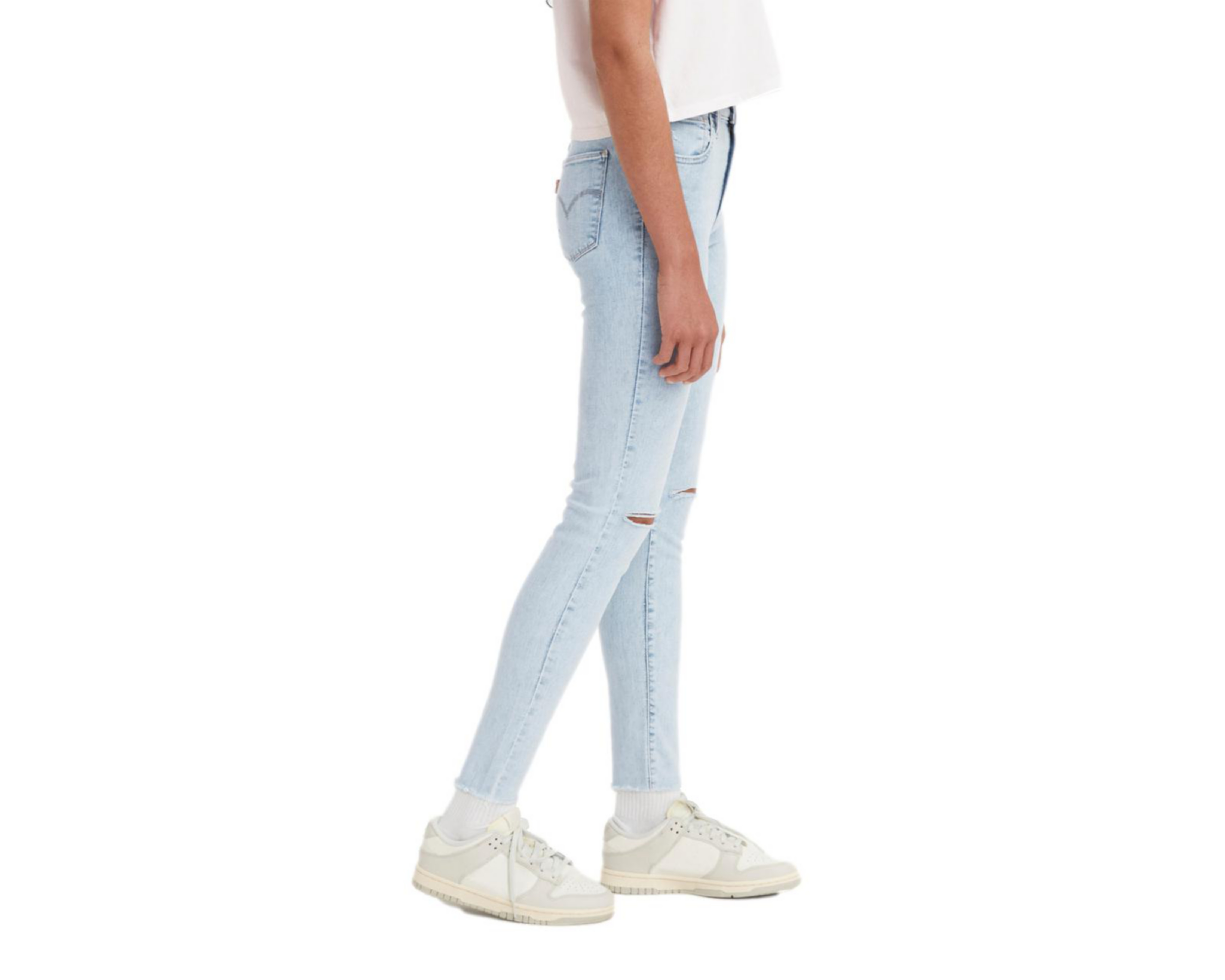 Foto 2 | Jeans Levi's 720 Super Skinny con Destrucciones