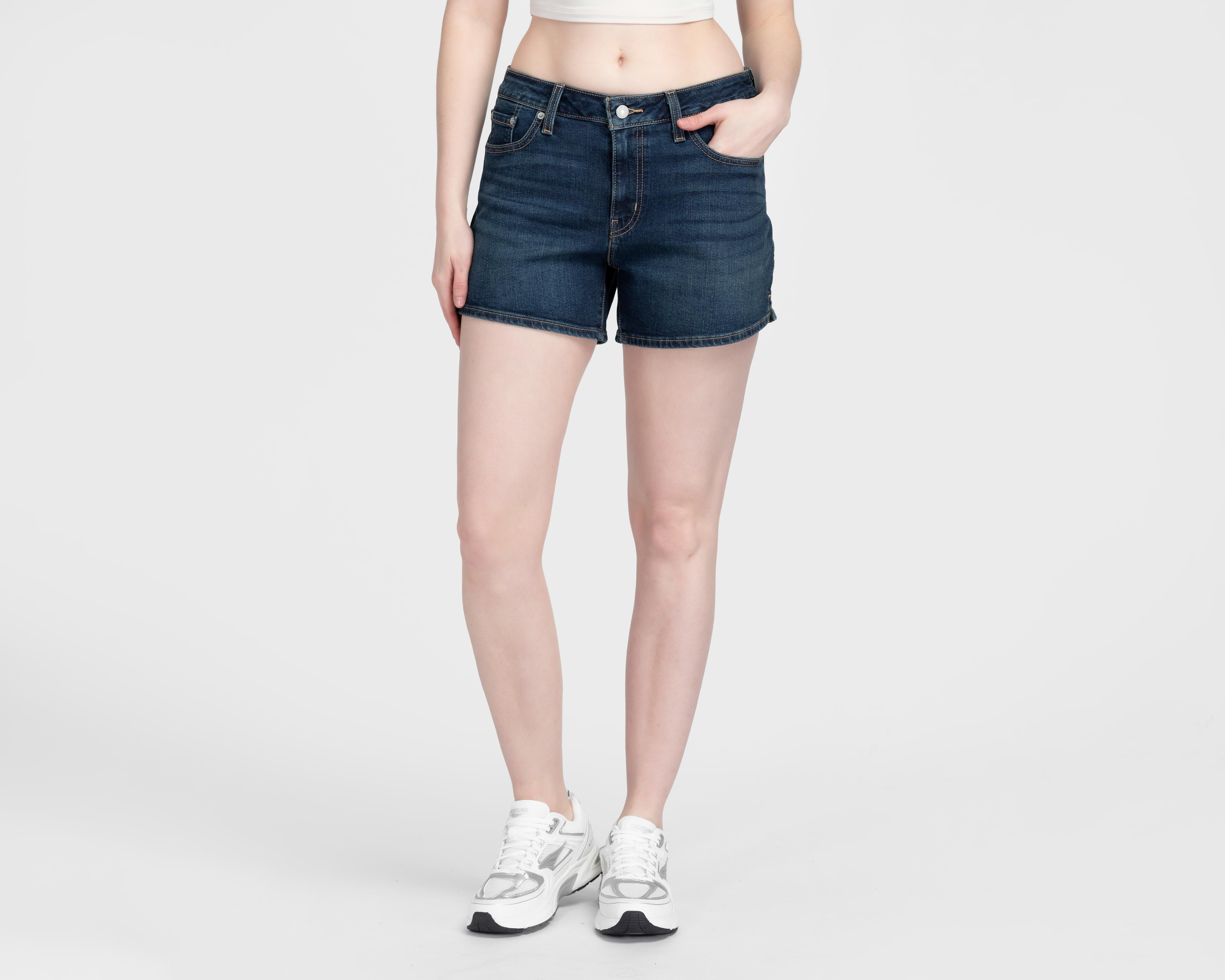 Short Levi's Deslavado para Mujer