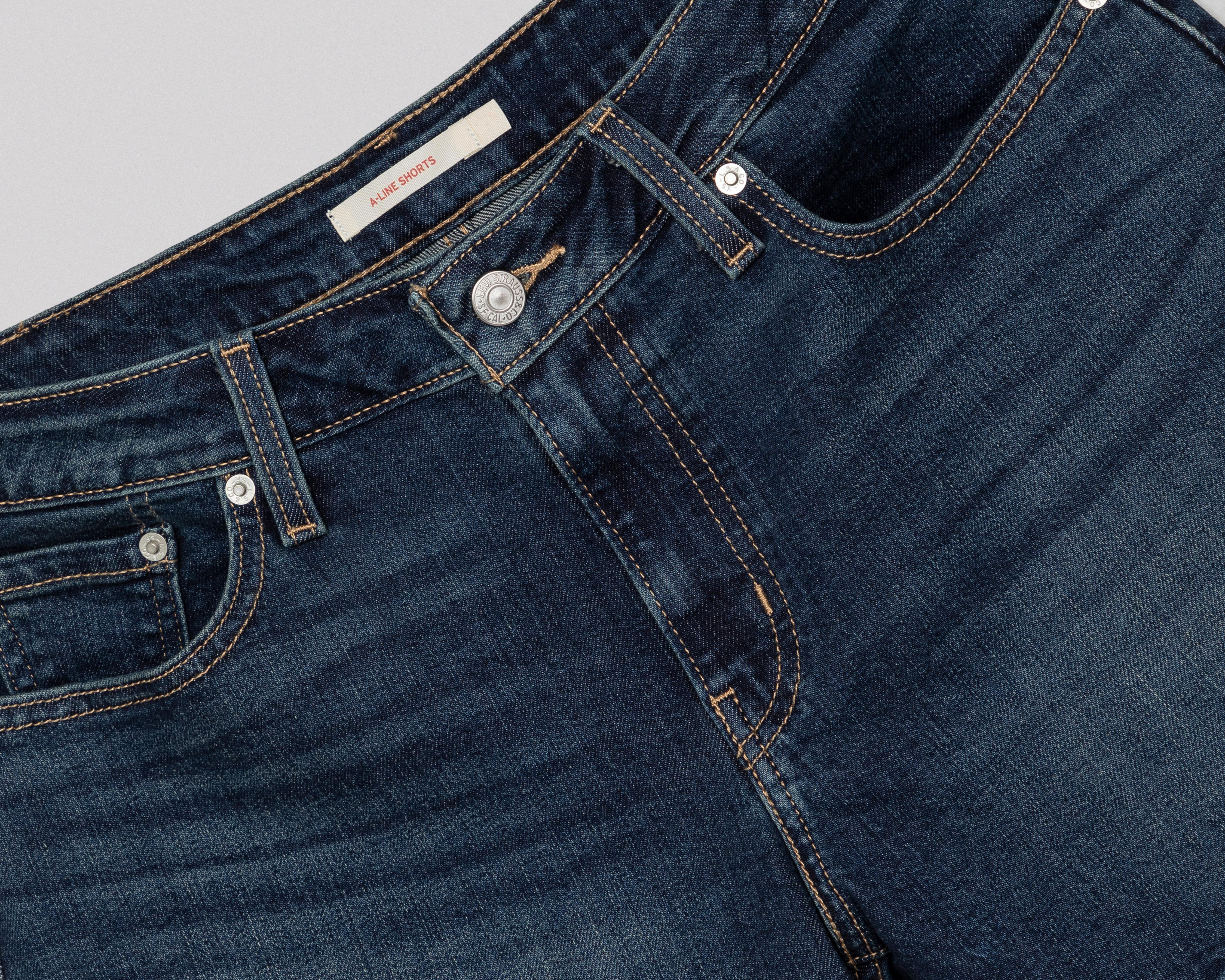 Foto 4 pulgar | Short Levi's Deslavado para Mujer