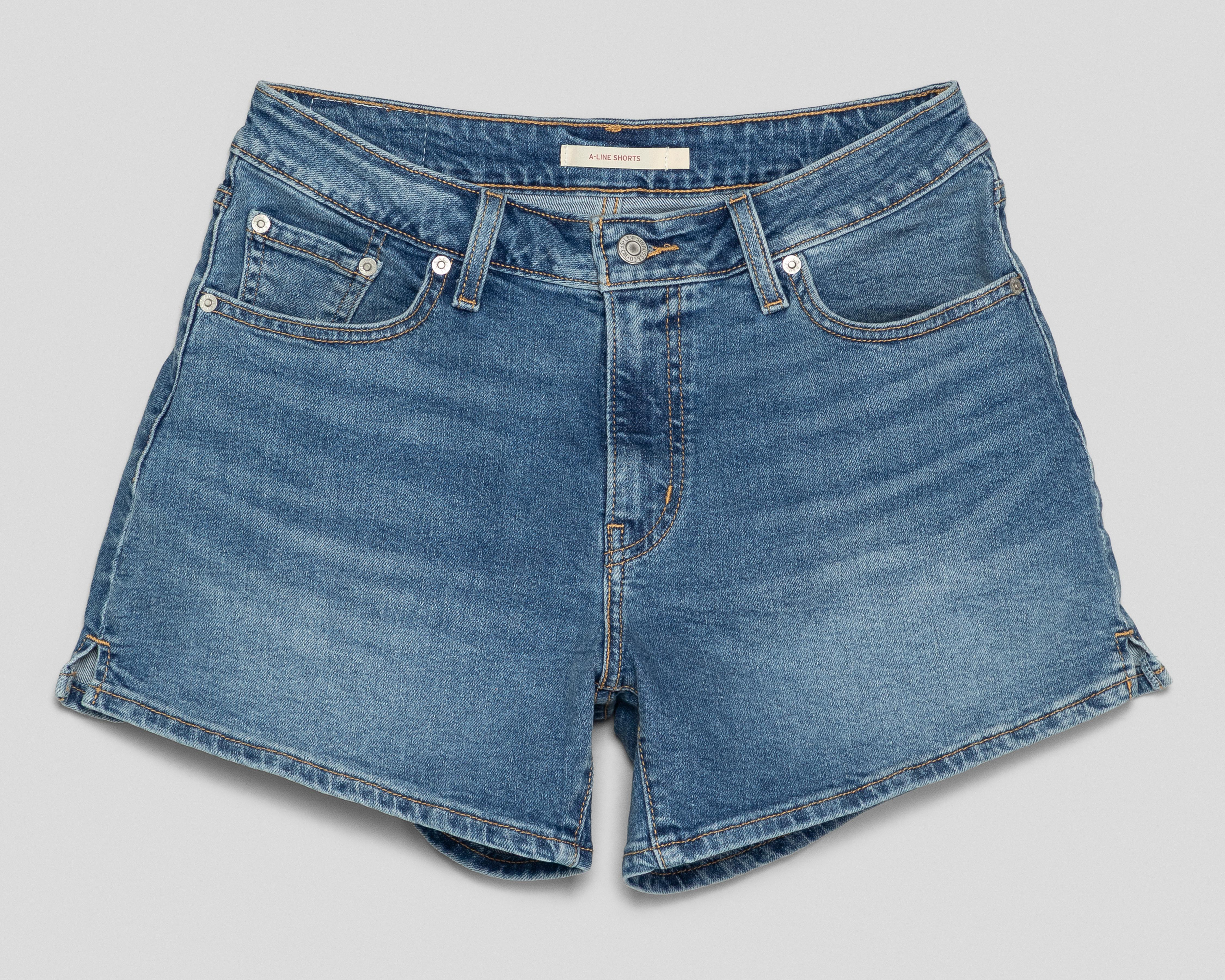 Foto 1 | Short Levi's Deslavado para Mujer
