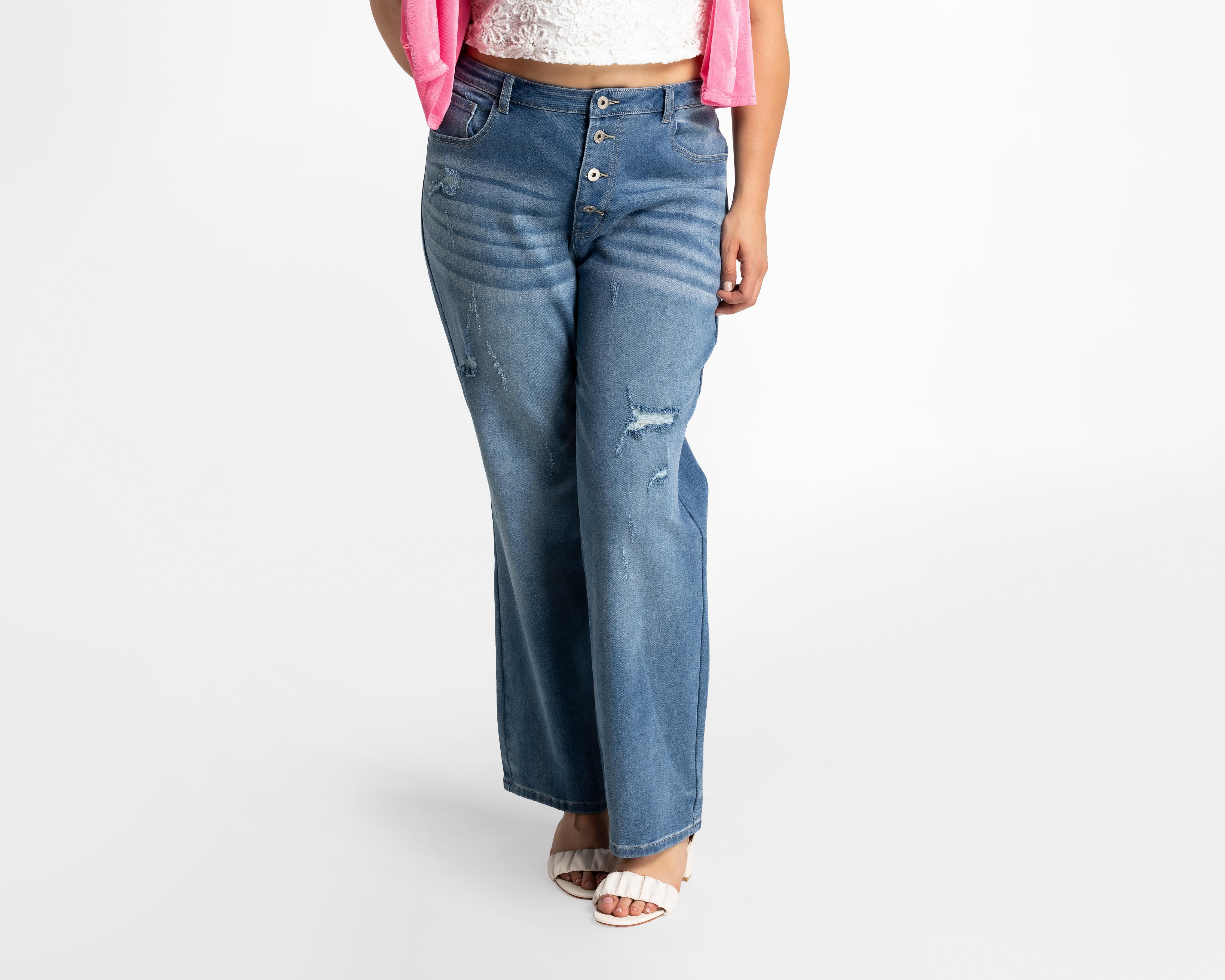 Jeans Mom Refill para Mujer