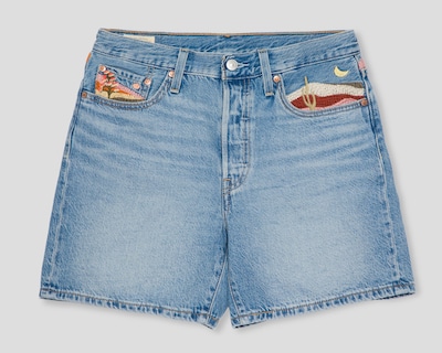 Foto 1 | Short Levi's con Bordados para Mujer