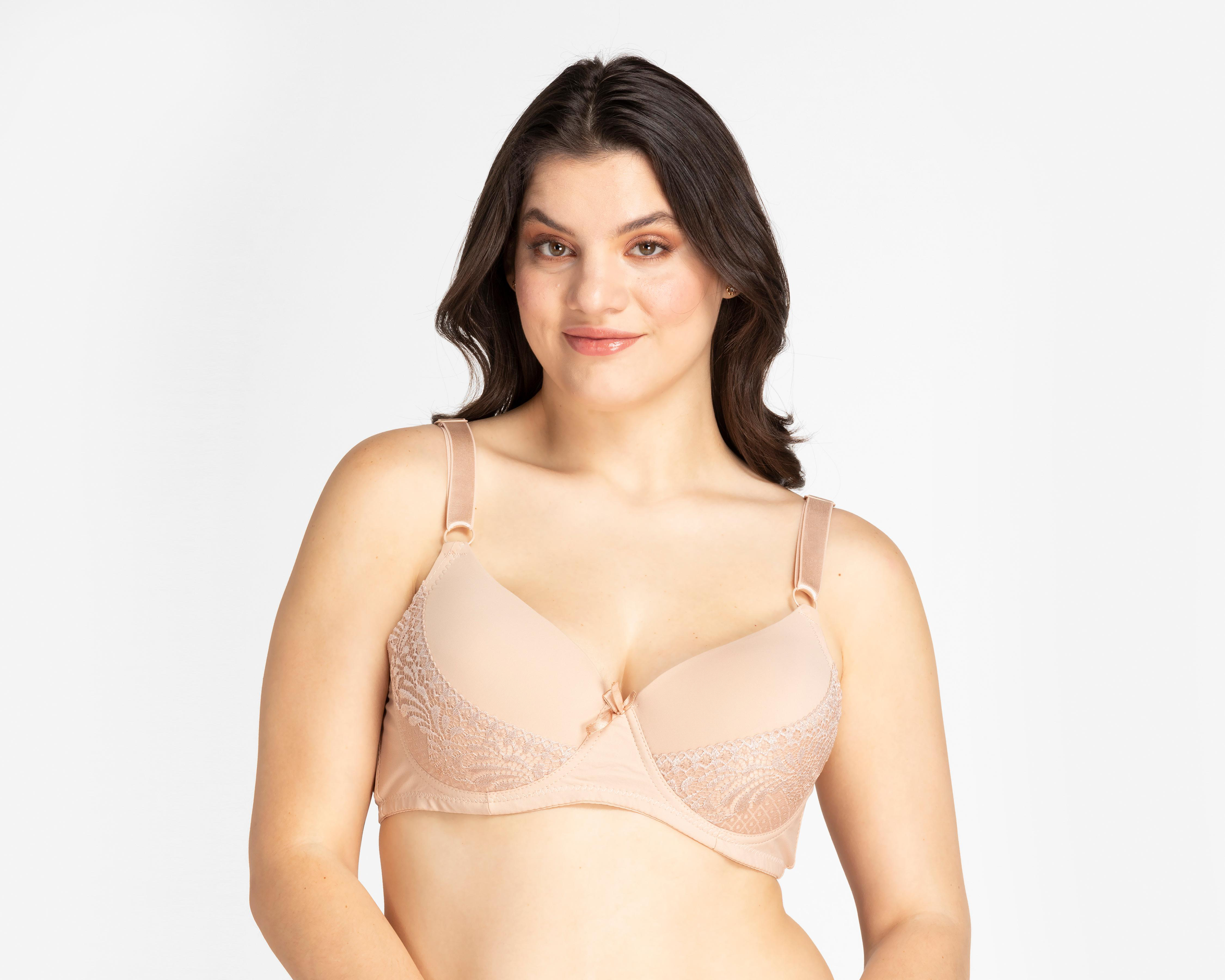 Foto 1 | Brasier con Encaje Beauty Secret Copa Completa para Mujer