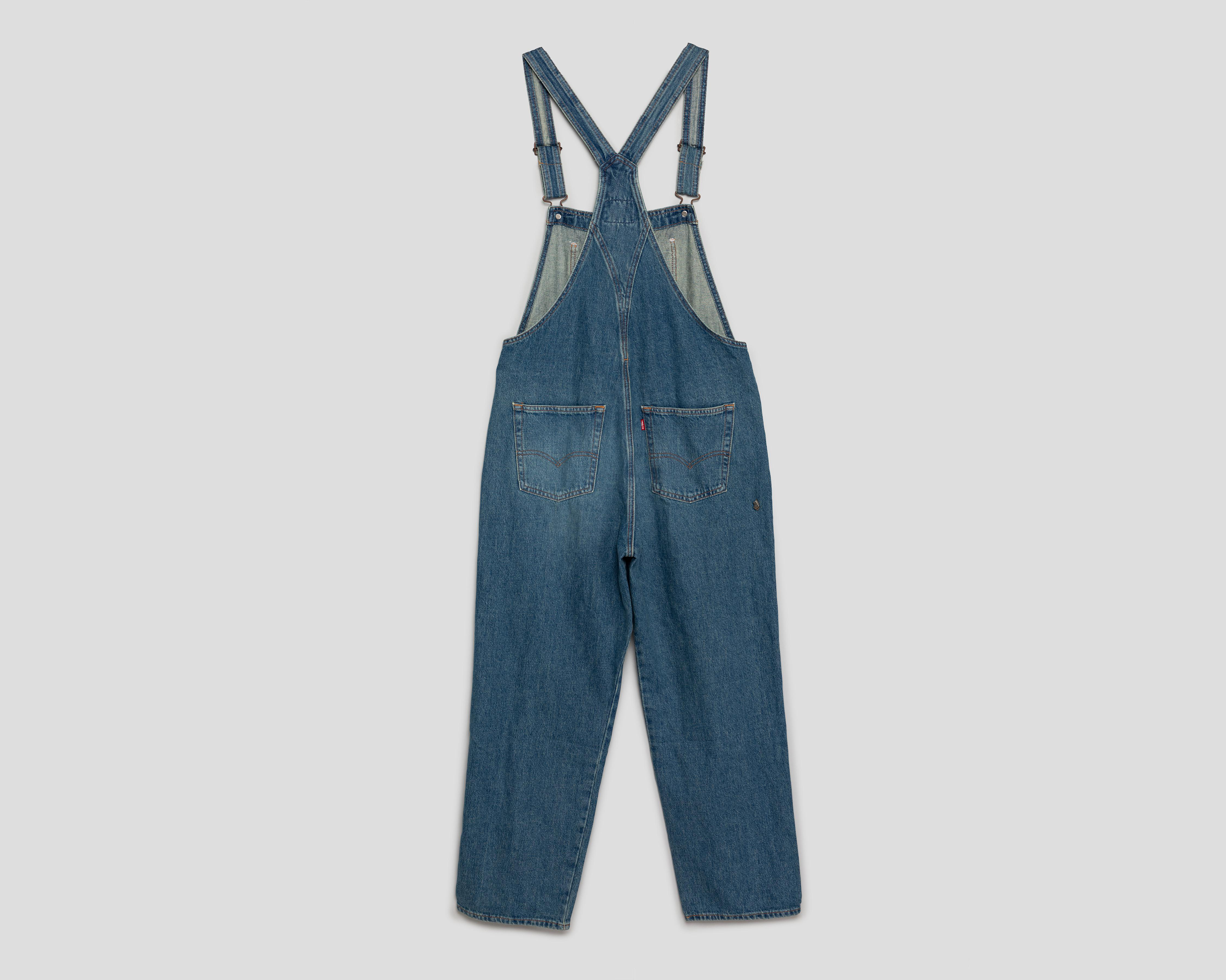 Foto 3 pulgar | Jumper Casual Levi's Azul con Tirantes Juvenil