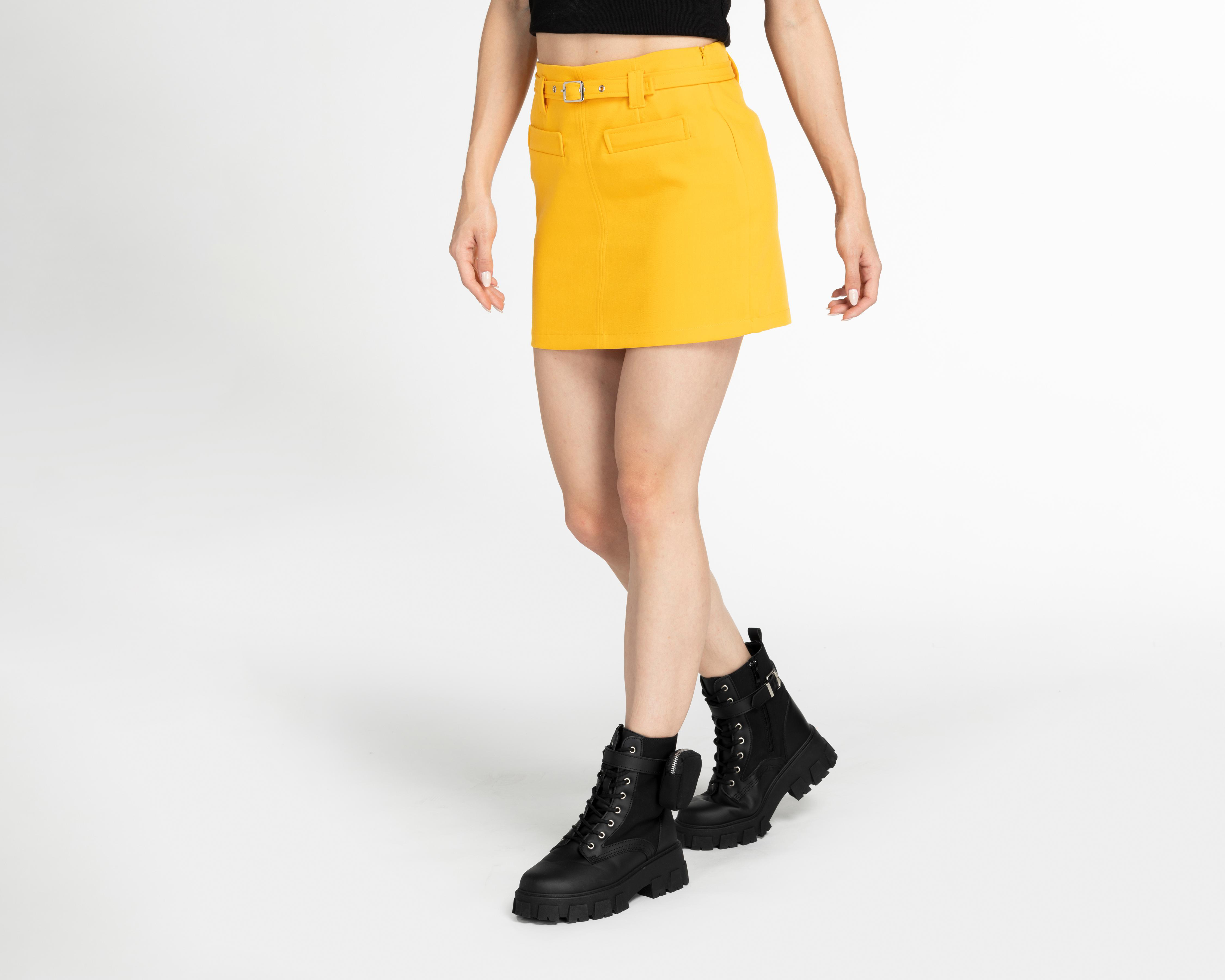 Falda Mini Thinner con Cinturón