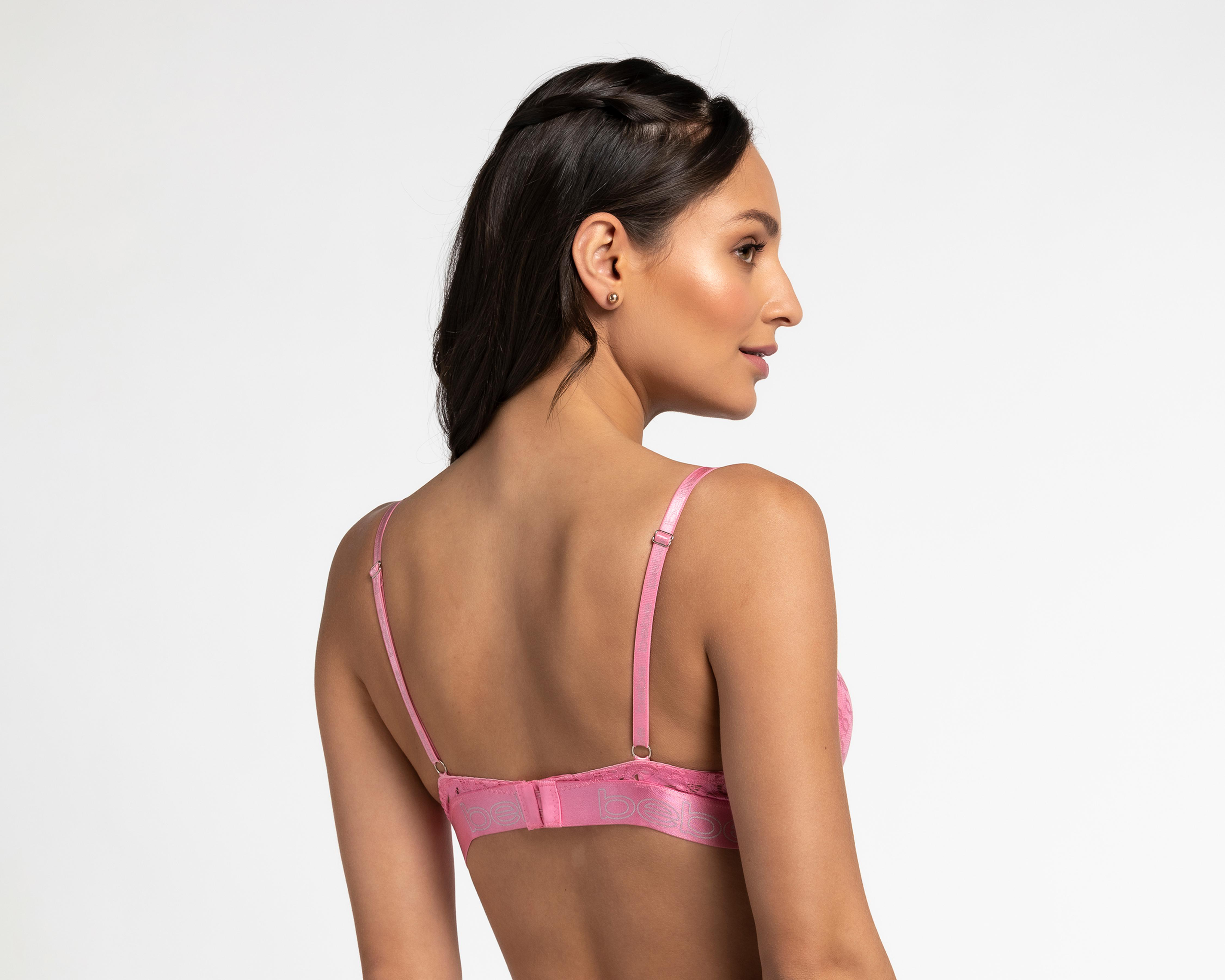 Foto 3 | Brasier con Encaje Bebe Push Up para Mujer 2 Piezas
