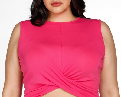 Foto 4 | Blusa Thiner sin Mangas con Cruzado Frontal