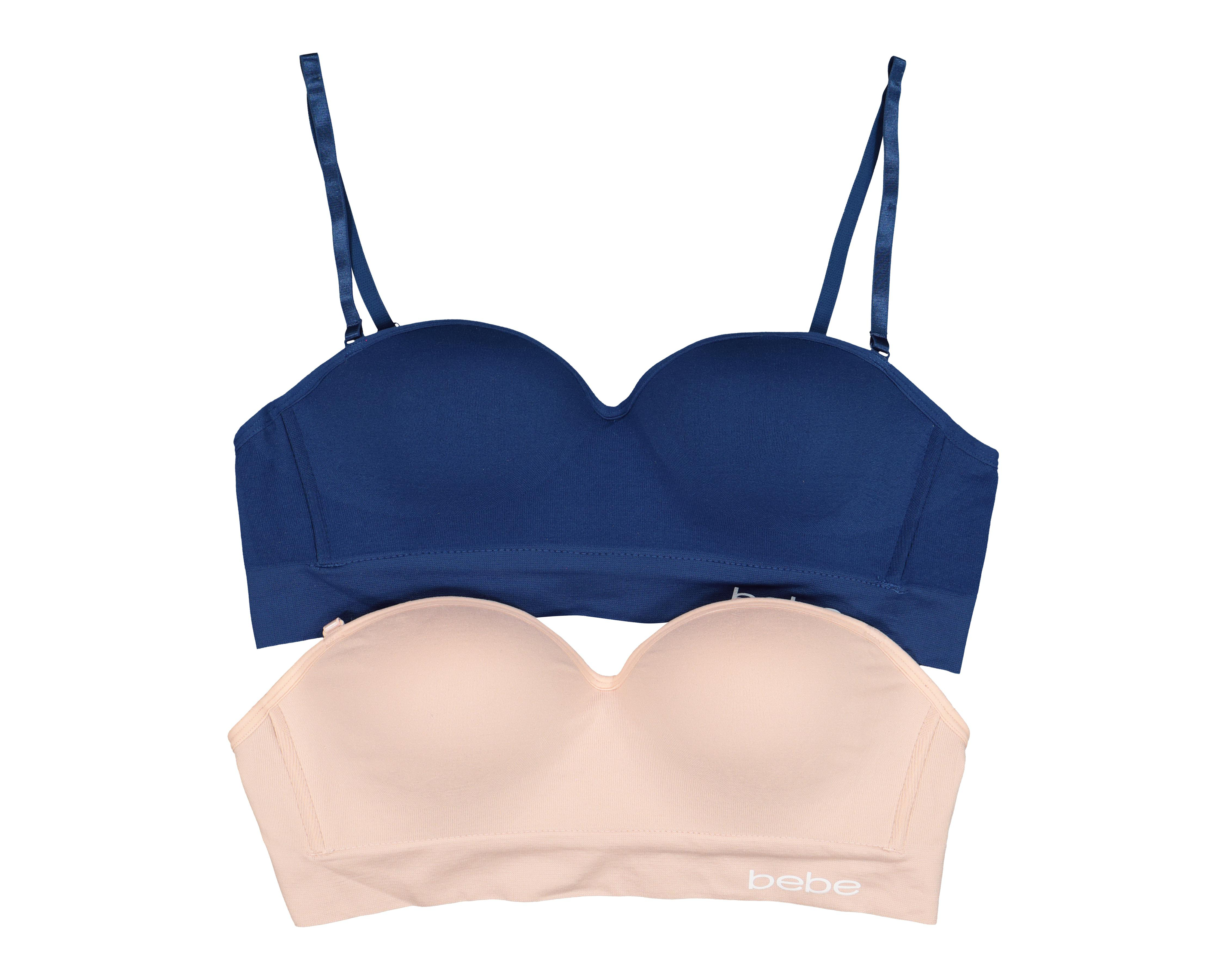 Foto 1 | Brasier sin Varilla Bebe Media Copa para Mujer 2 Pack