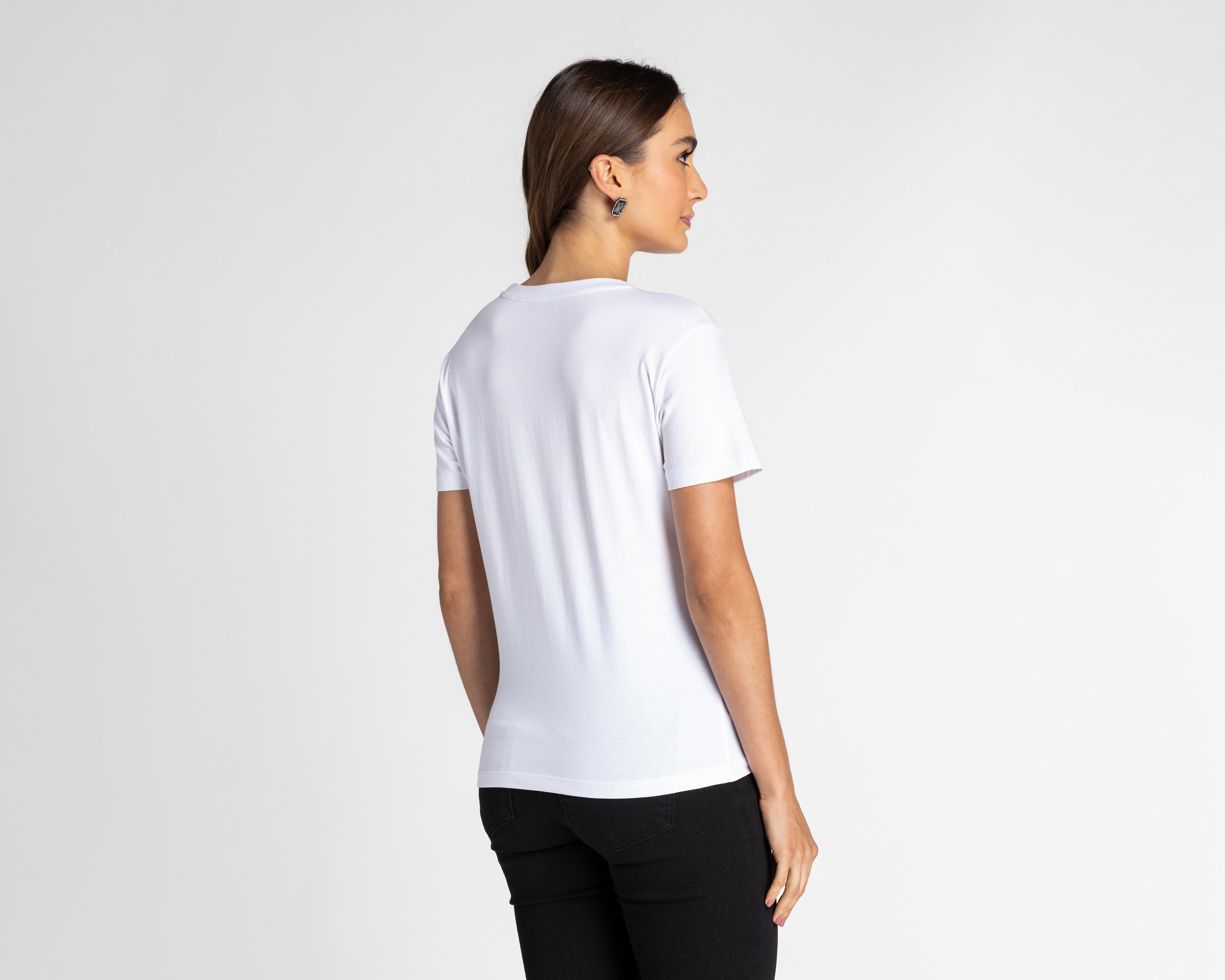 Foto 4 pulgar | Playera Bebe Manga Corta