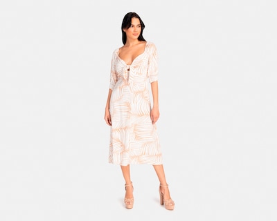 Foto 2 | Vestido Jennifer Lopez Casual Midi Estampado