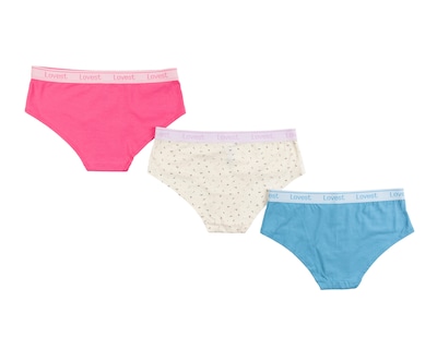 Foto 2 | Bóxers Lovest para Mujer 3 Piezas