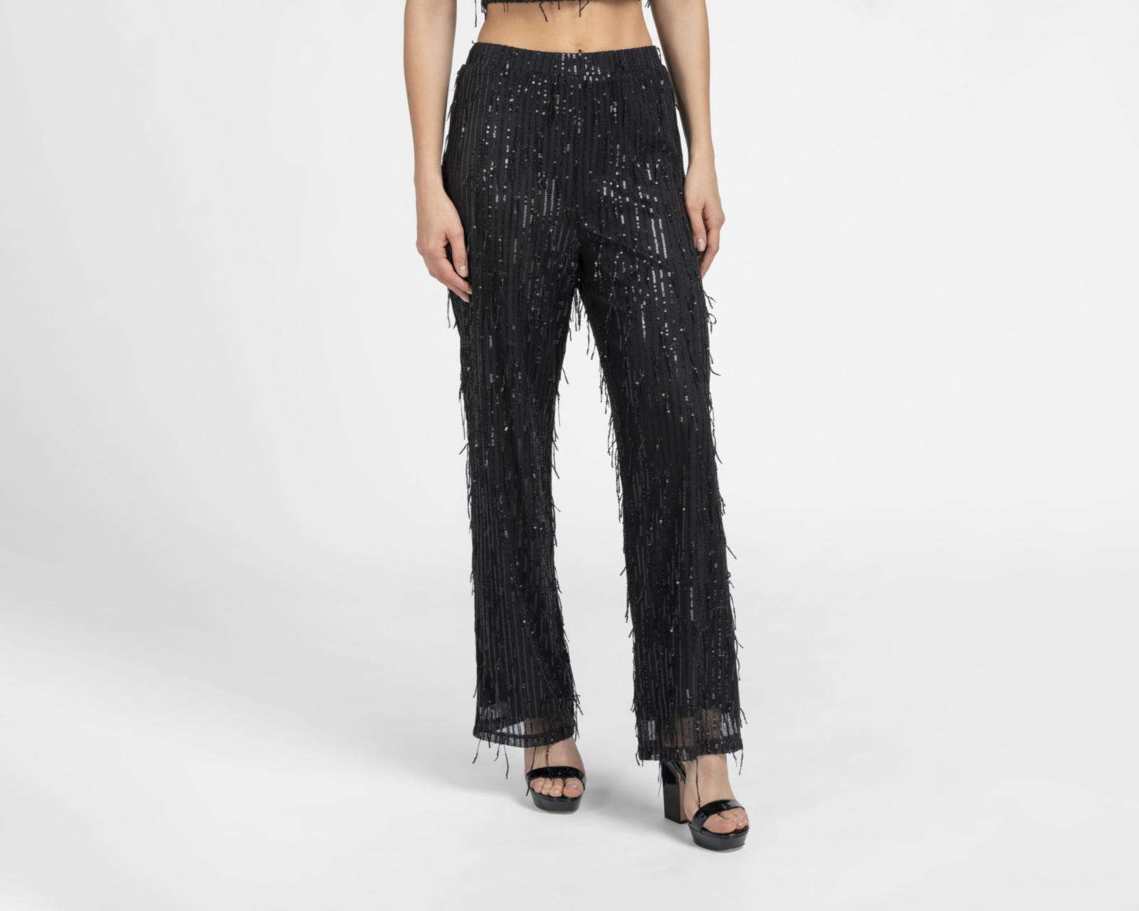 Foto 5 | Blusa y Pantalón Jennifer Lopez de Fiesta con Lentejuelas