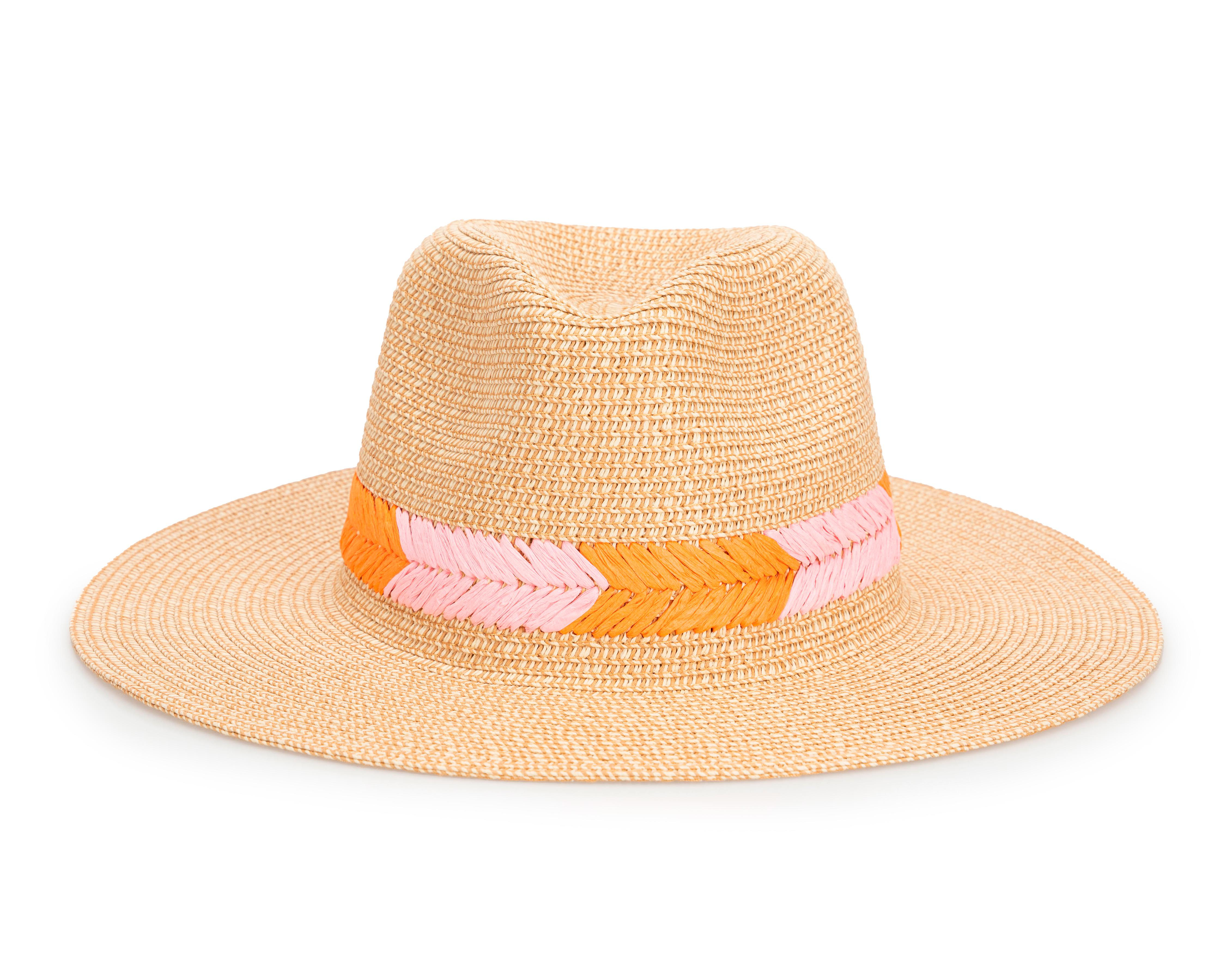 Sombrero Fedora Rio Beach con Tira de Palma