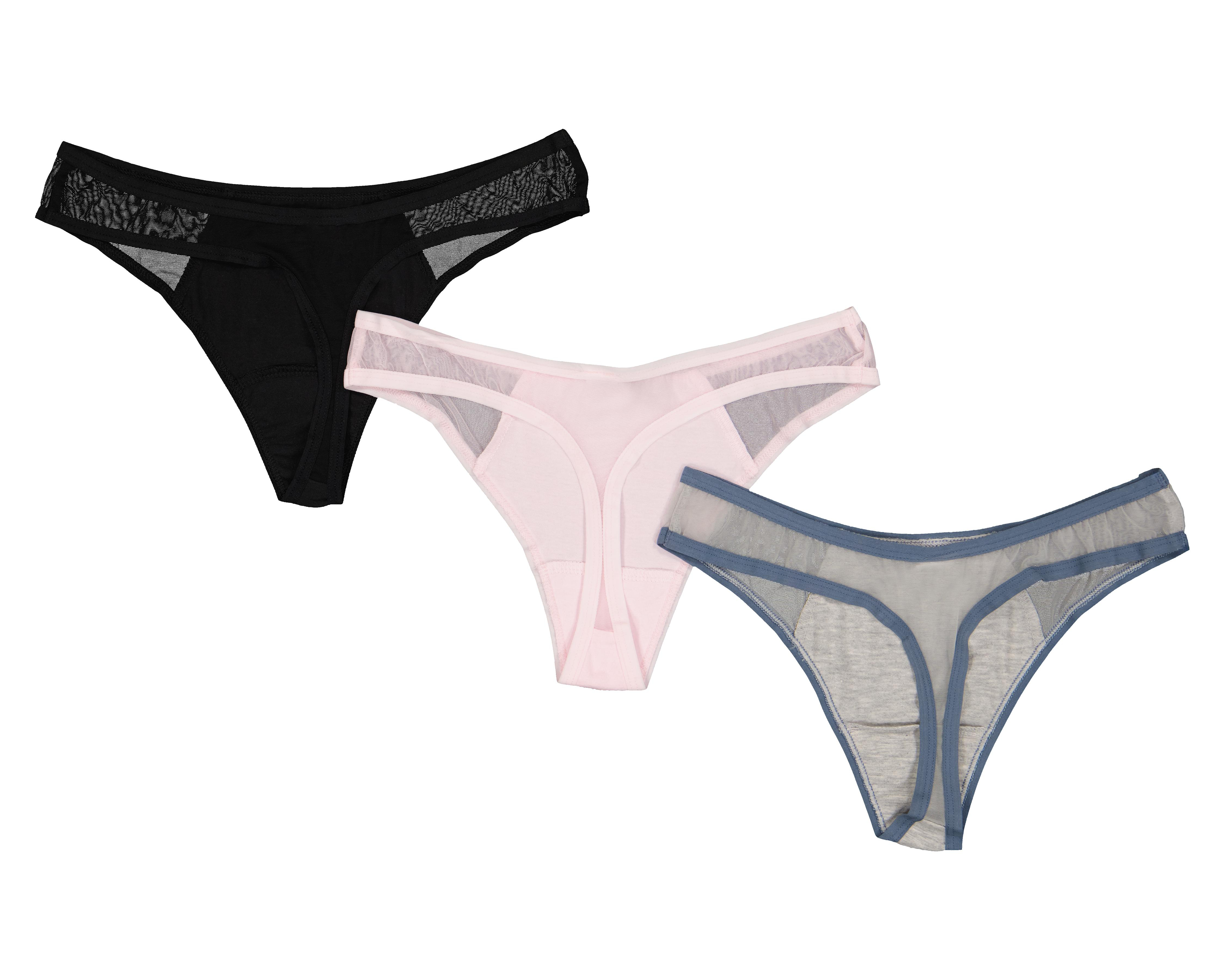 Foto 3 pulgar | Tanga con Mesh Aéropostale para Mujer 3 Piezas