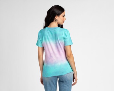 Foto 2 | Playera Bob Esponja Manga Corta para Mujer