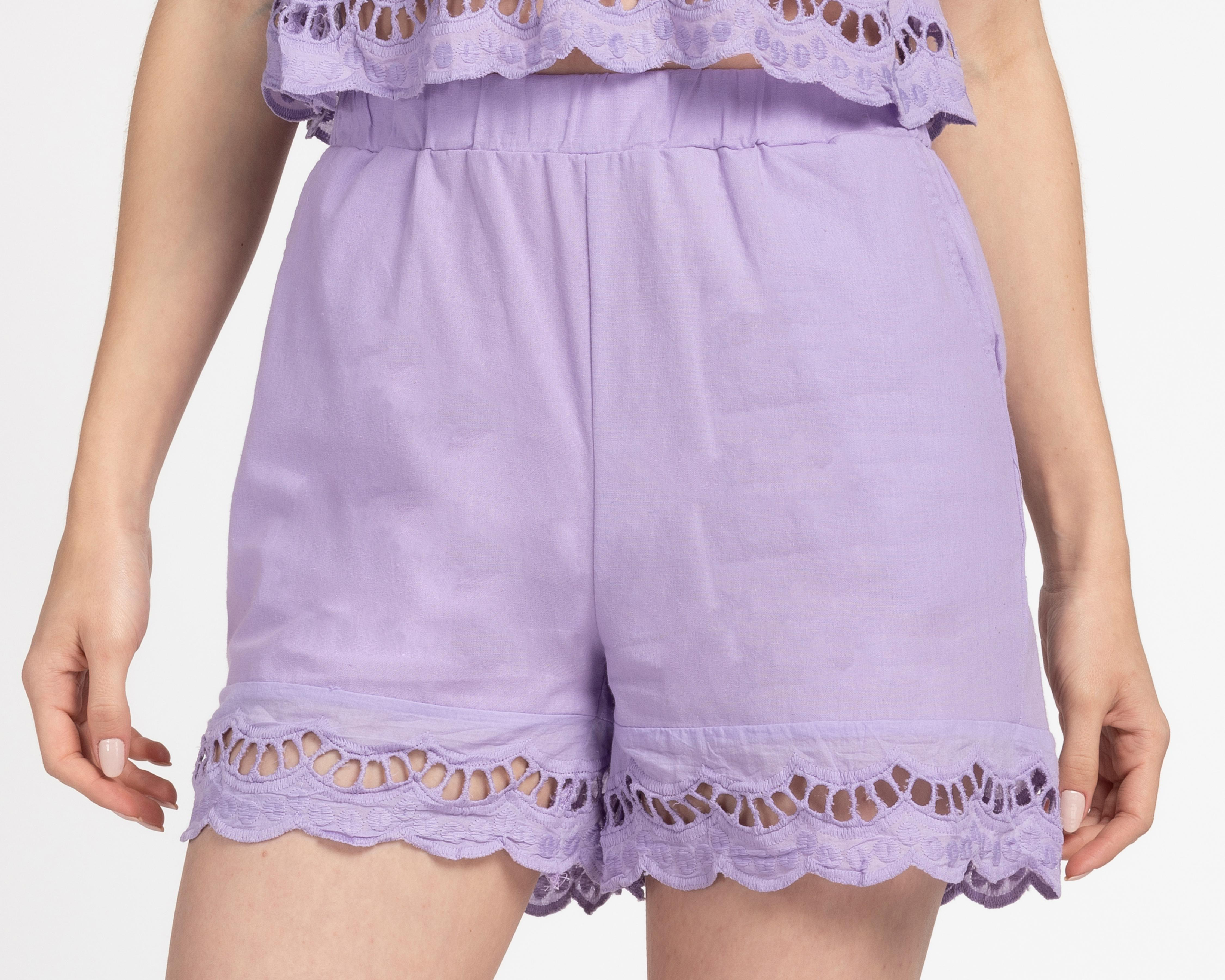 Foto 6 pulgar | Short y Blusa 18 Forever Lila