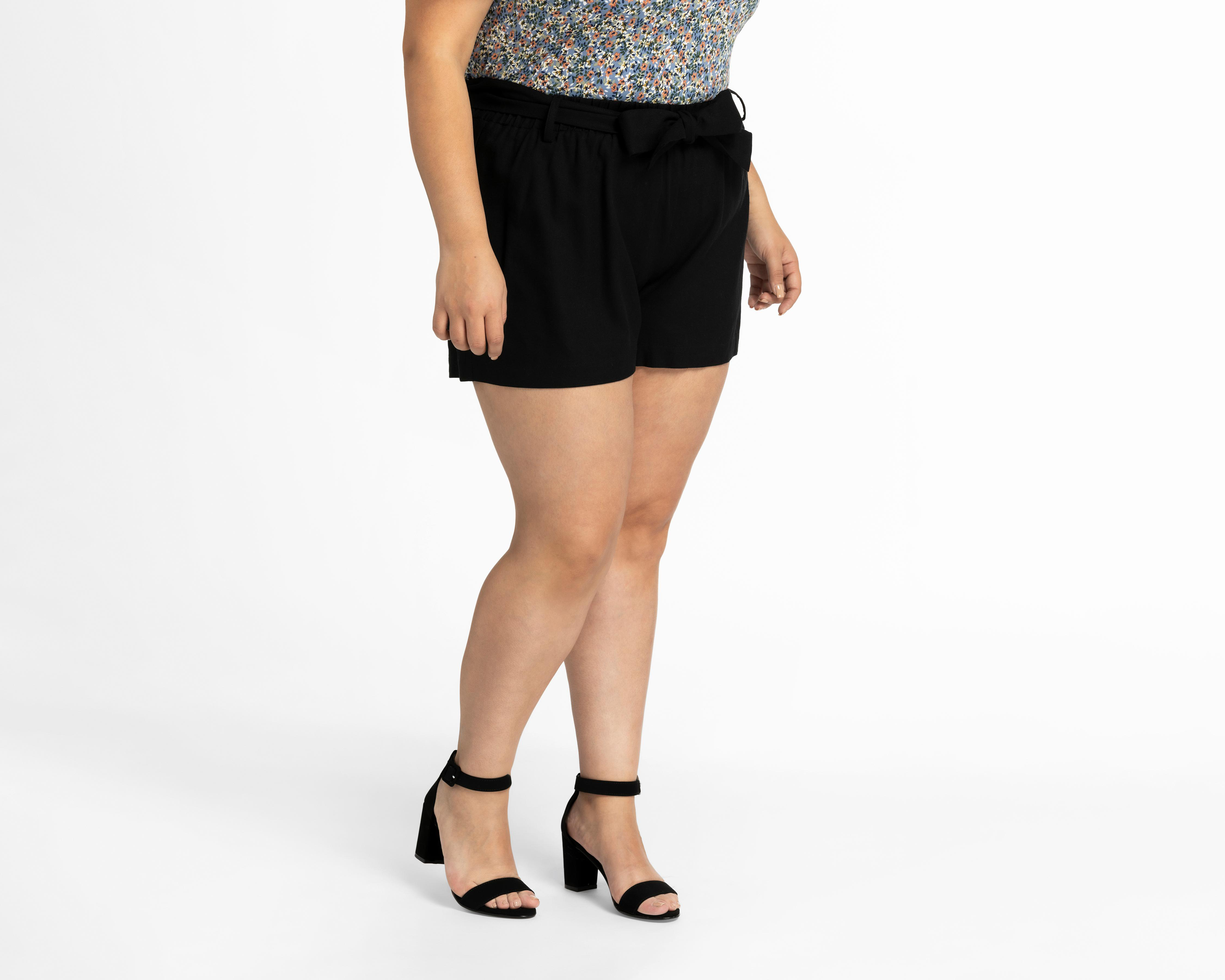 Foto 2 pulgar | Short Lady Sun Negro