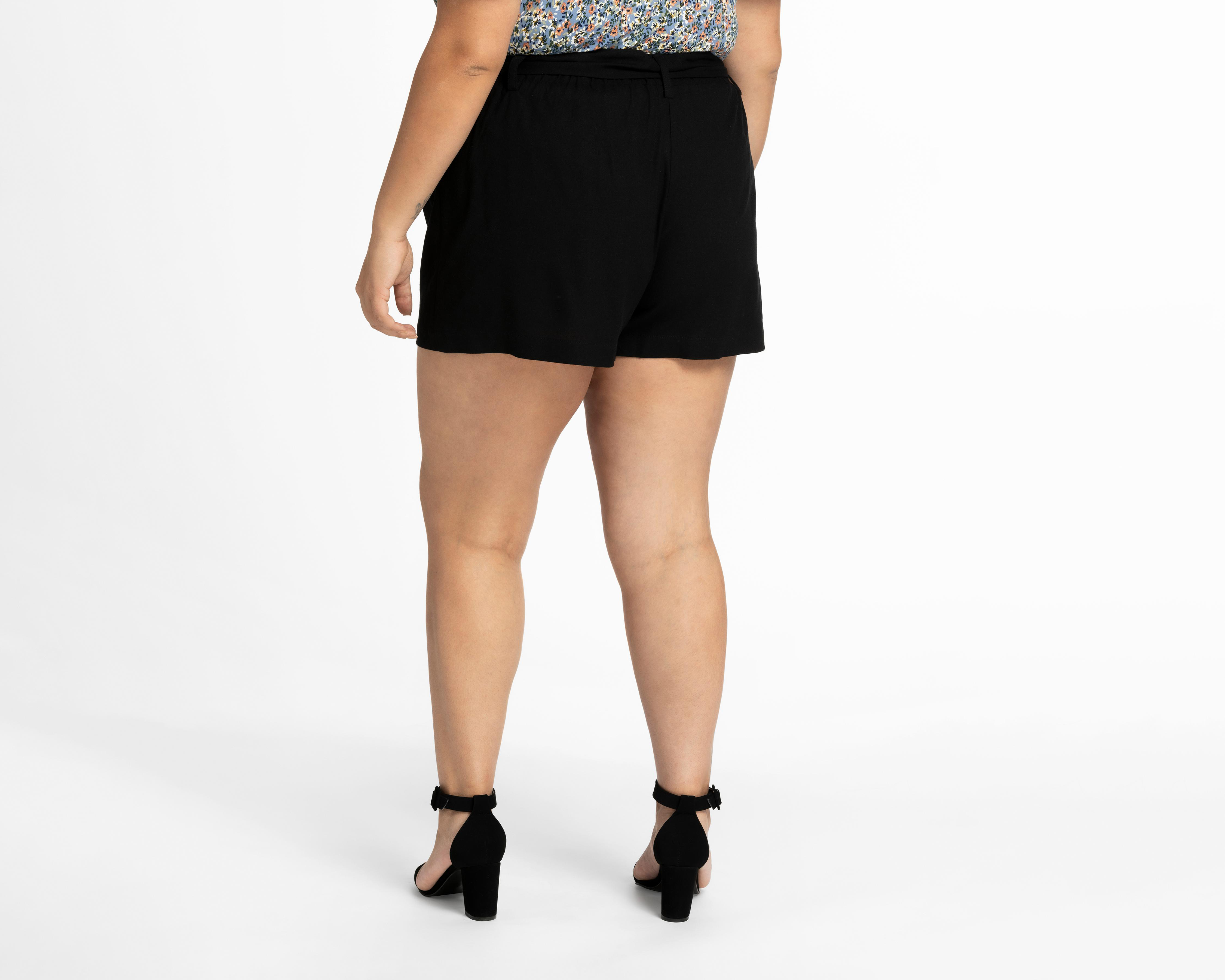 Foto 4 pulgar | Short Lady Sun Negro