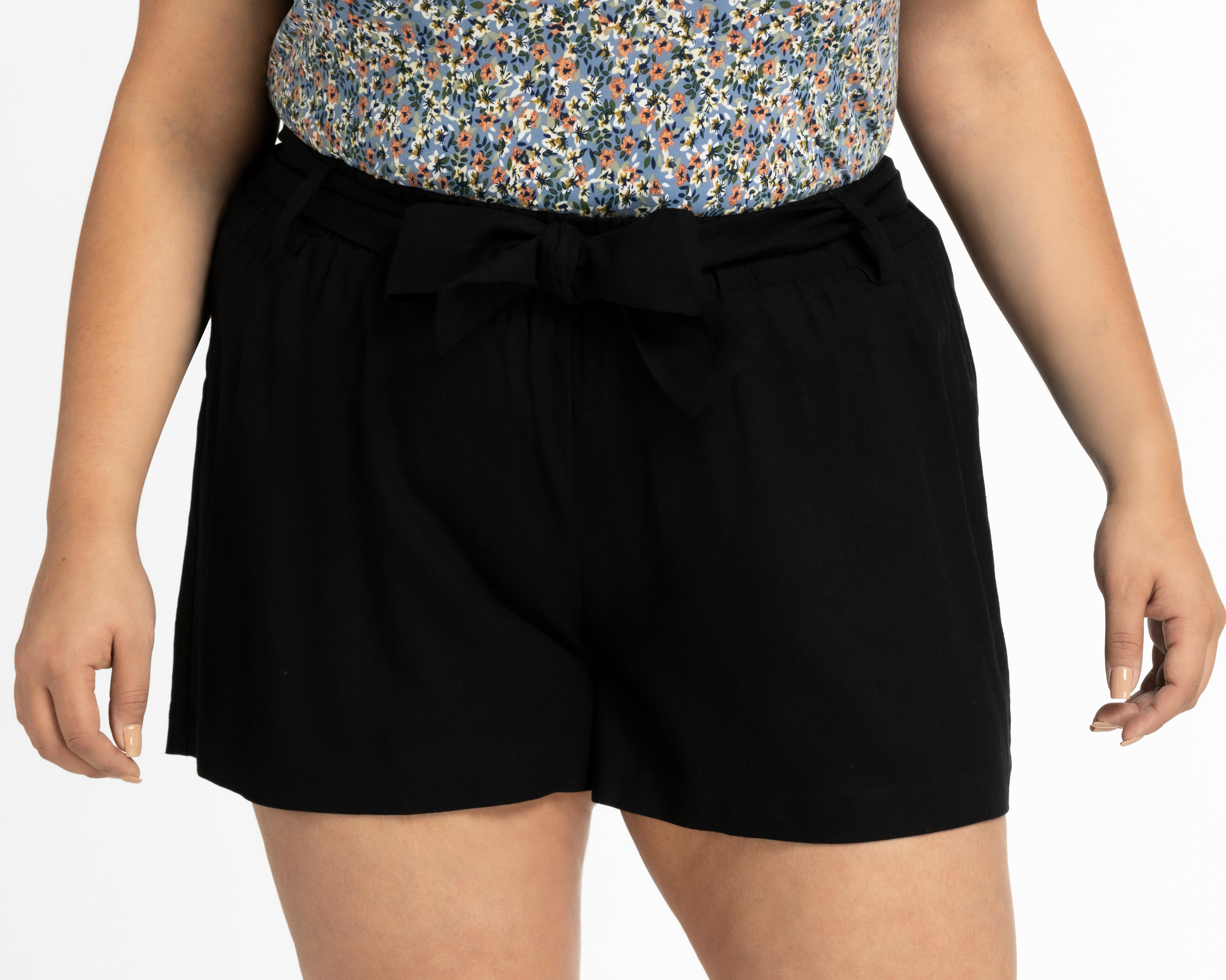 Foto 5 pulgar | Short Lady Sun Negro