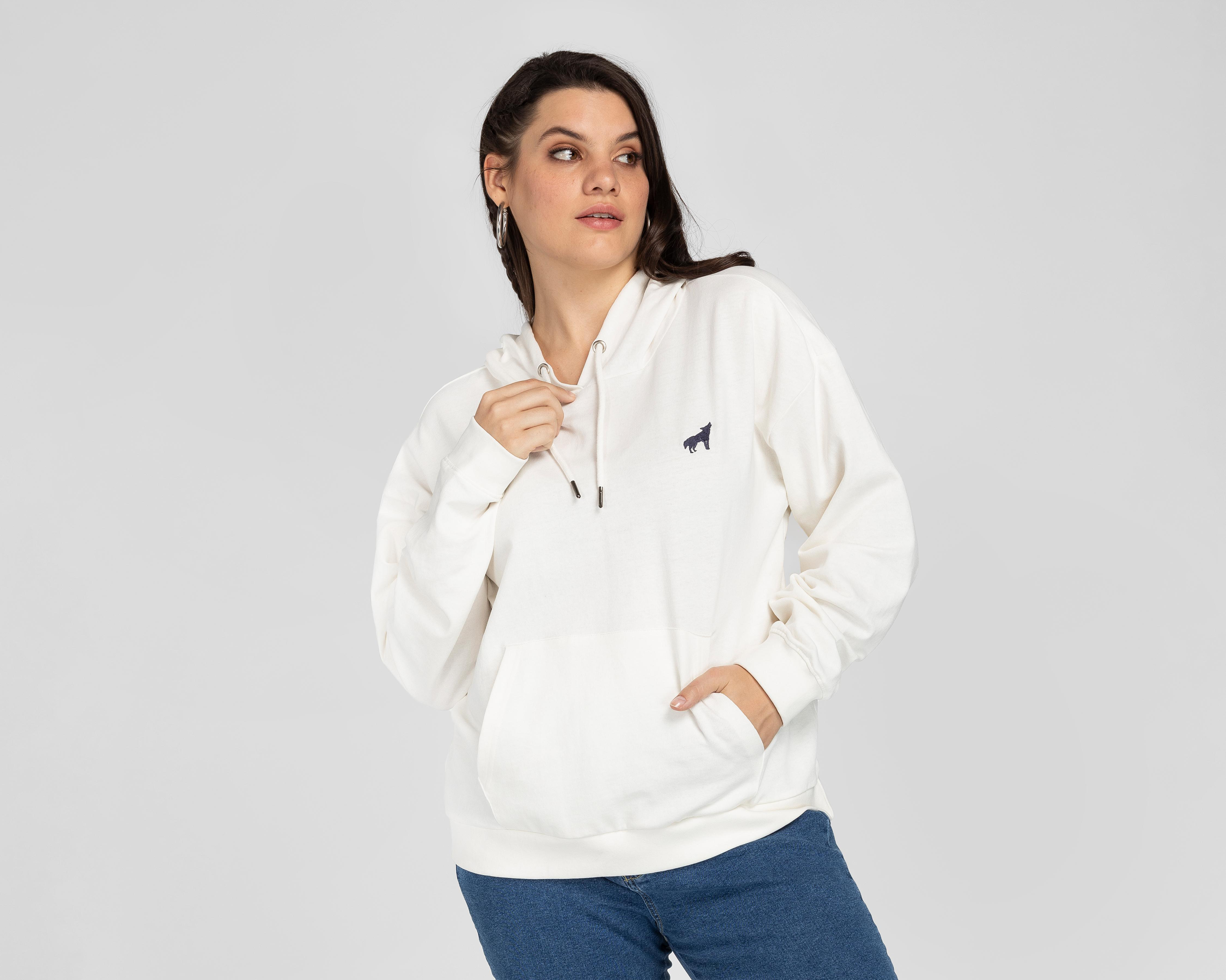 Foto 2 pulgar | Sudadera Refill Corta con Capucha