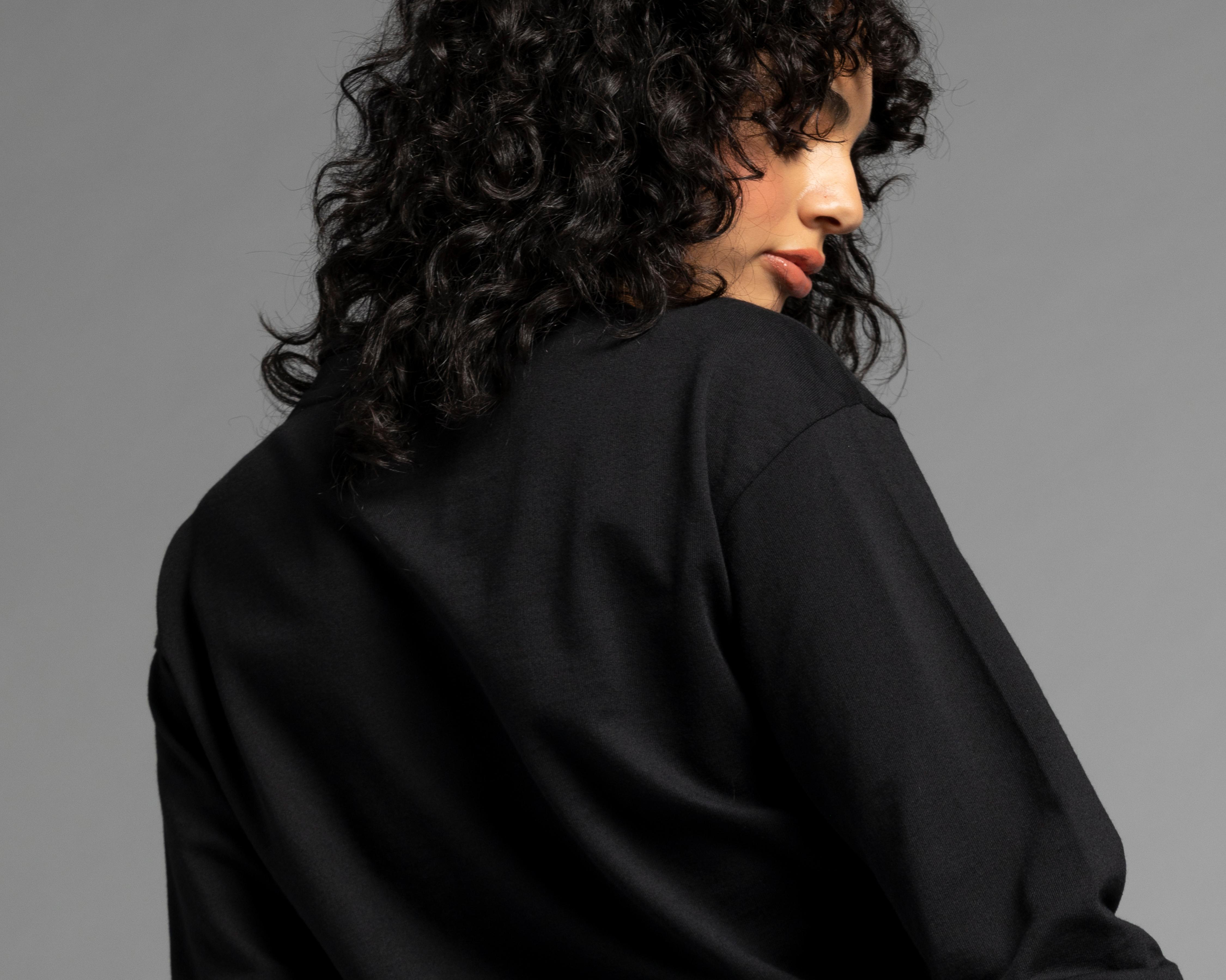 Foto 6 pulgar | Sudadera Thinner Negro