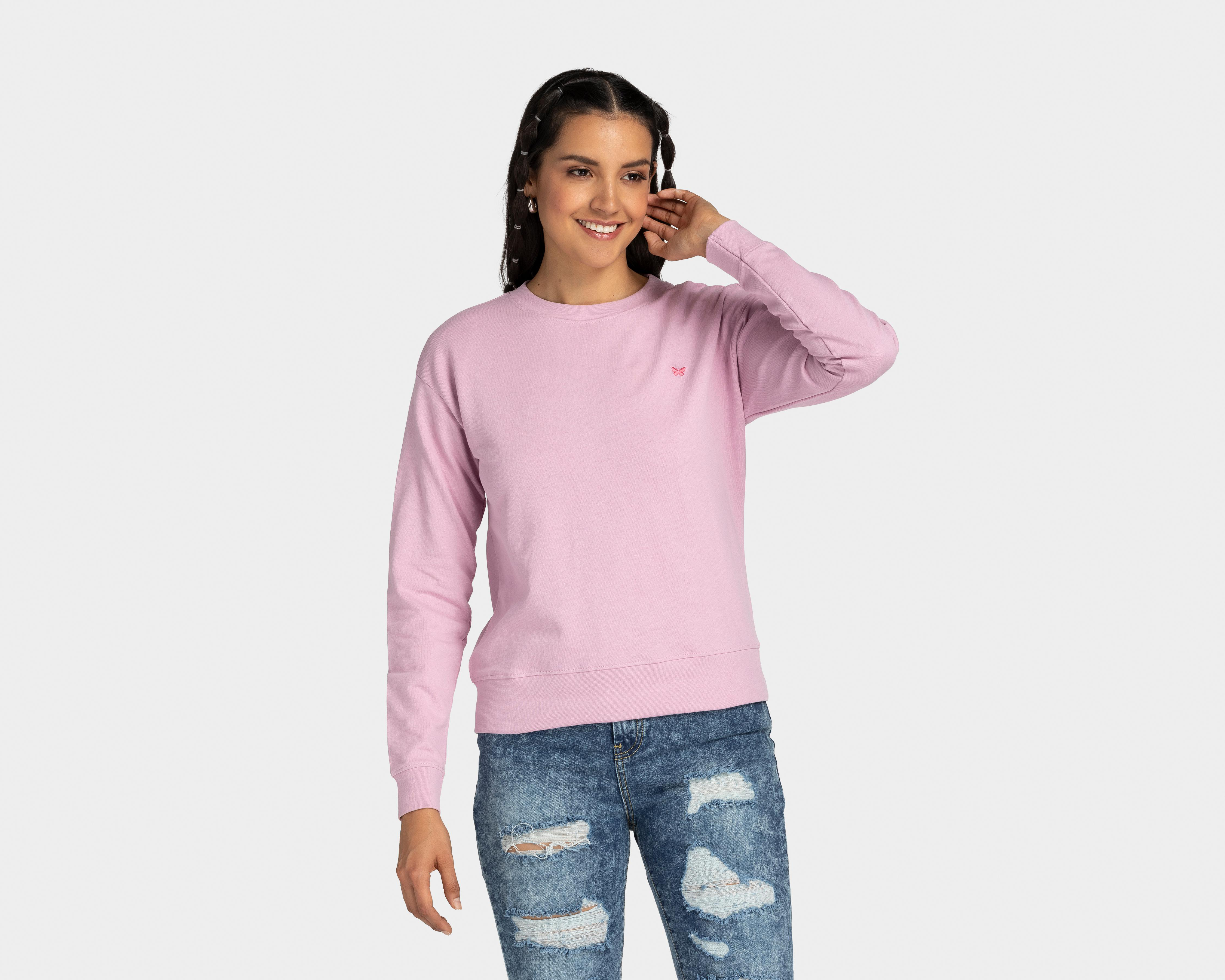 Sudadera 18 Forever Corta Lila