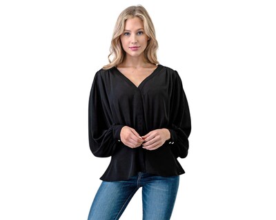 Foto 1 | Blusa Manga Larga Minuet para Mujer