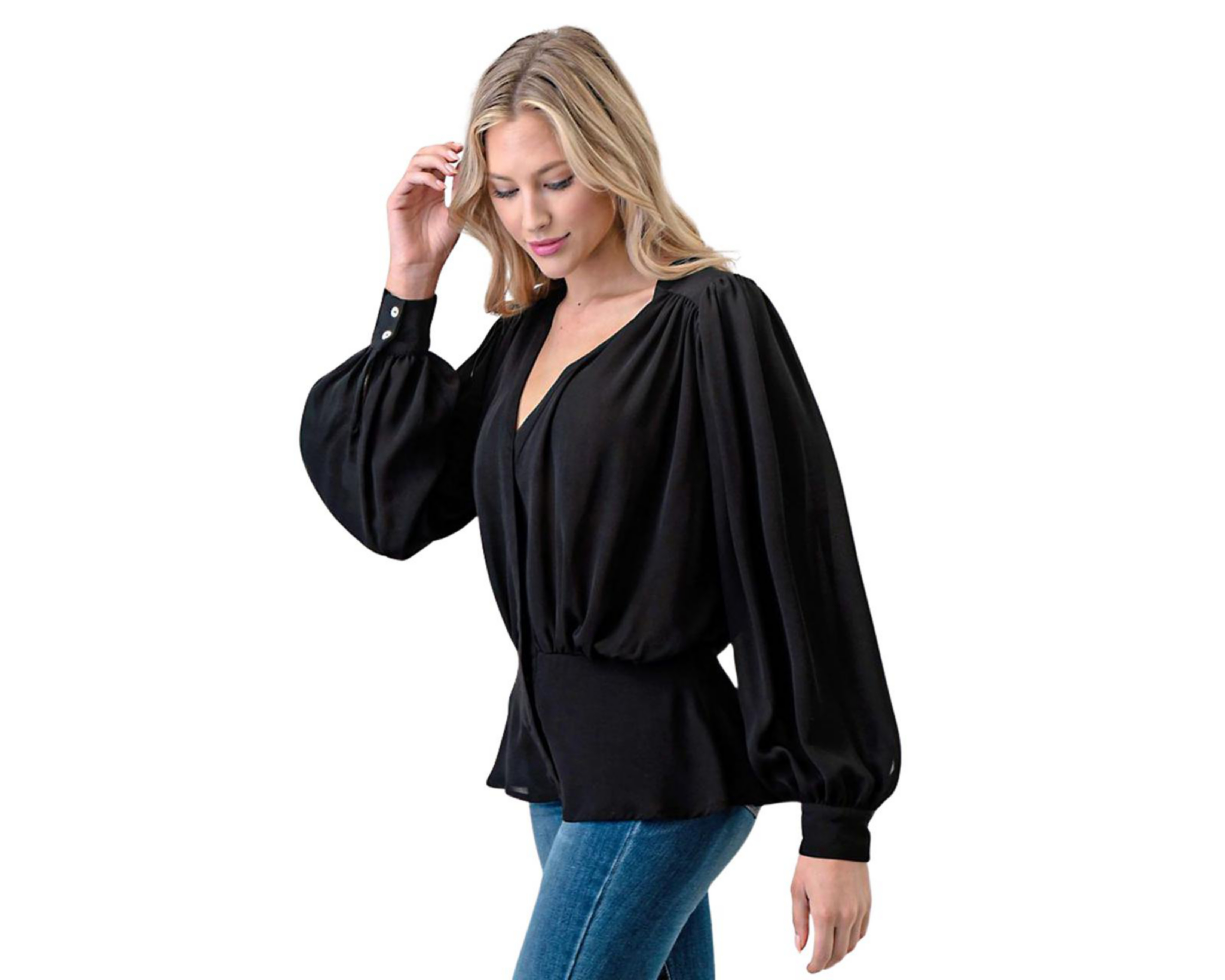 Foto 3 pulgar | Blusa Manga Larga Minuet para Mujer