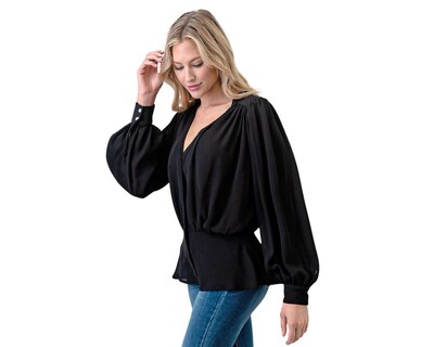 Foto 2 | Blusa Manga Larga Minuet para Mujer