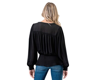 Foto 3 | Blusa Manga Larga Minuet para Mujer
