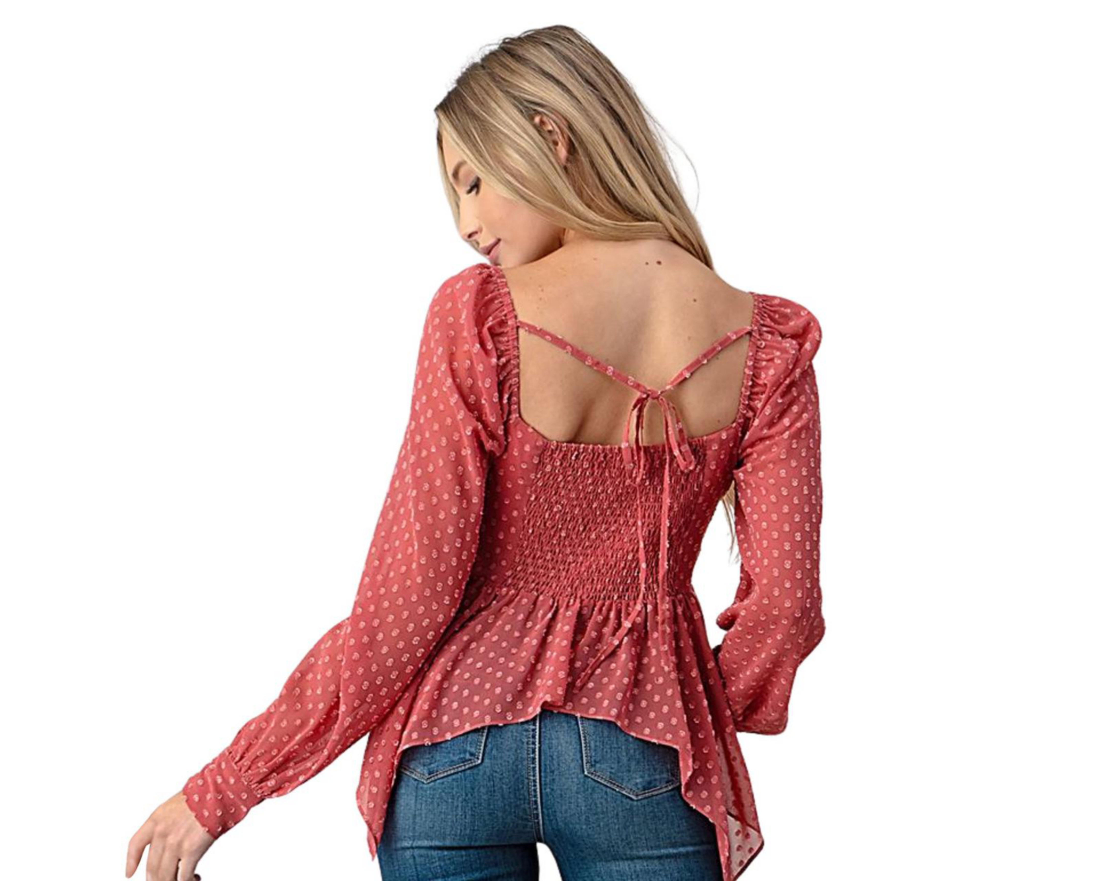 Foto 4 pulgar | Blusa Manga Larga Minuet para Mujer