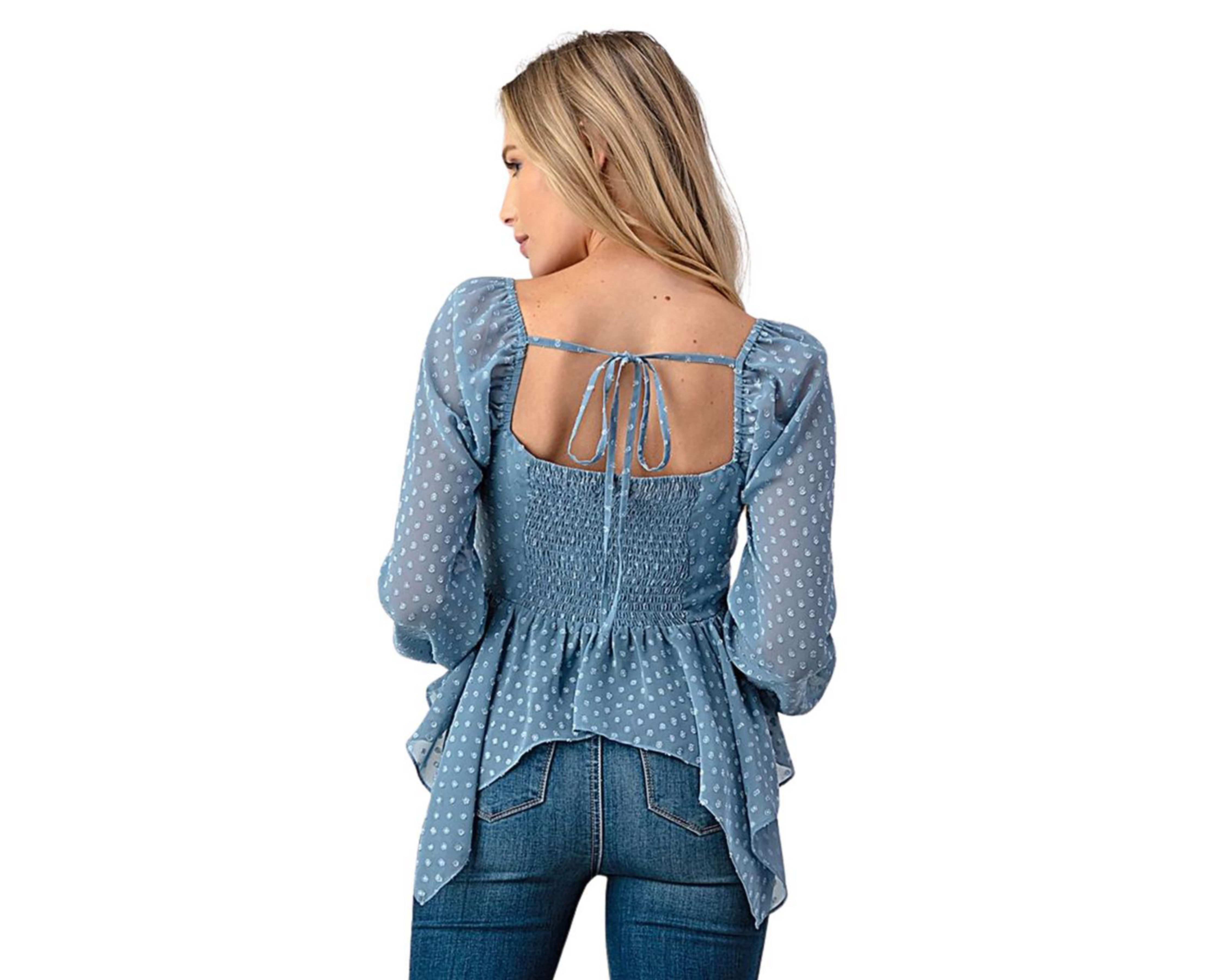 Foto 4 pulgar | Blusa Manga Larga Minuet para Mujer