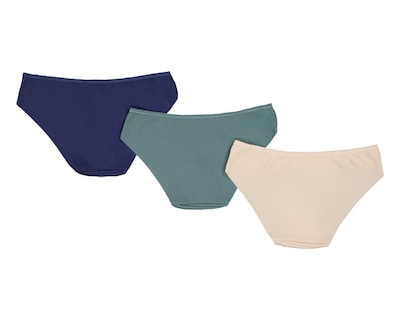 Foto 2 | Pantaleta a Rayas Beauty Secret para Mujer 3 Piezas