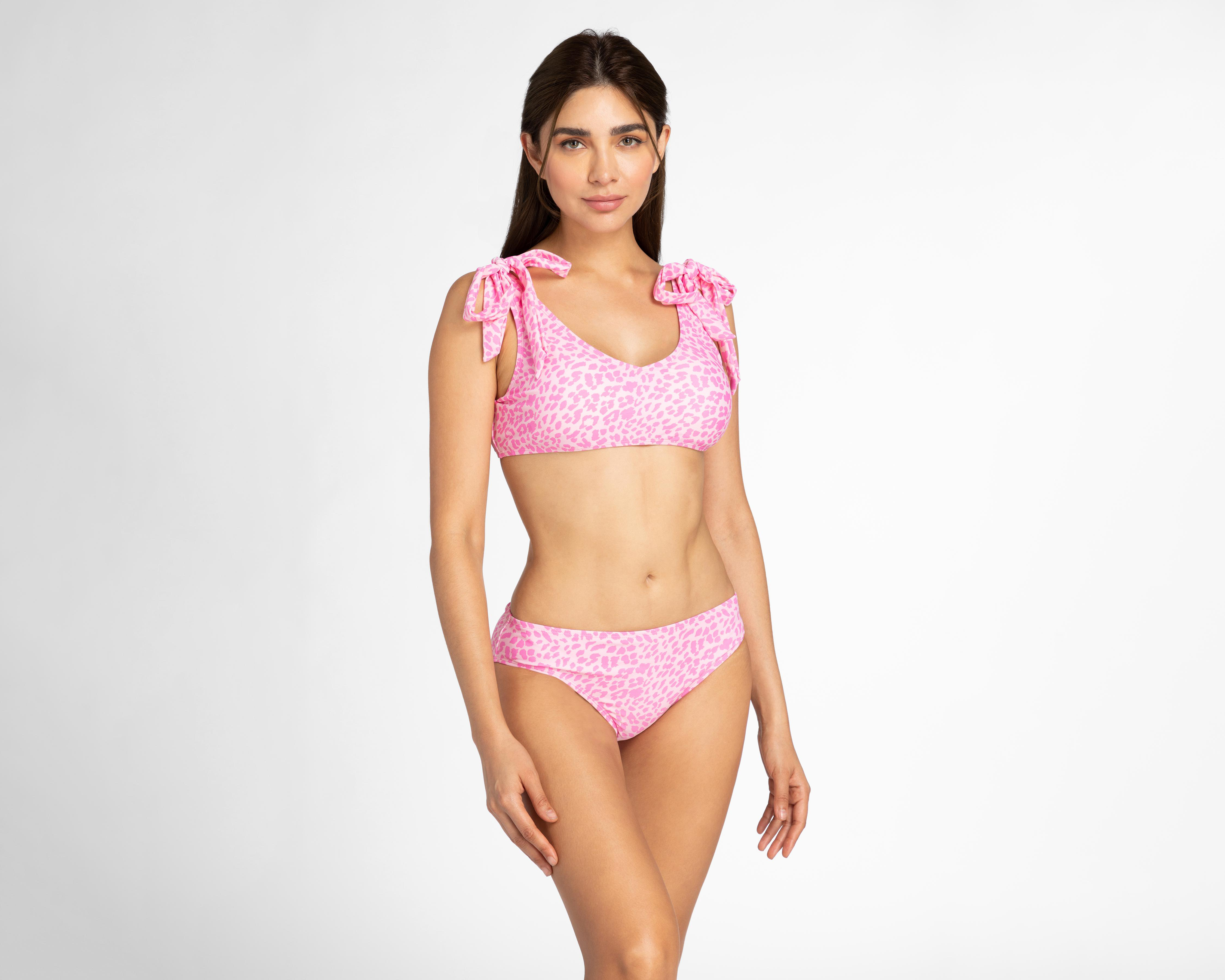 Foto 2 pulgar | Bikini Rio Beach Animal Print Rosa