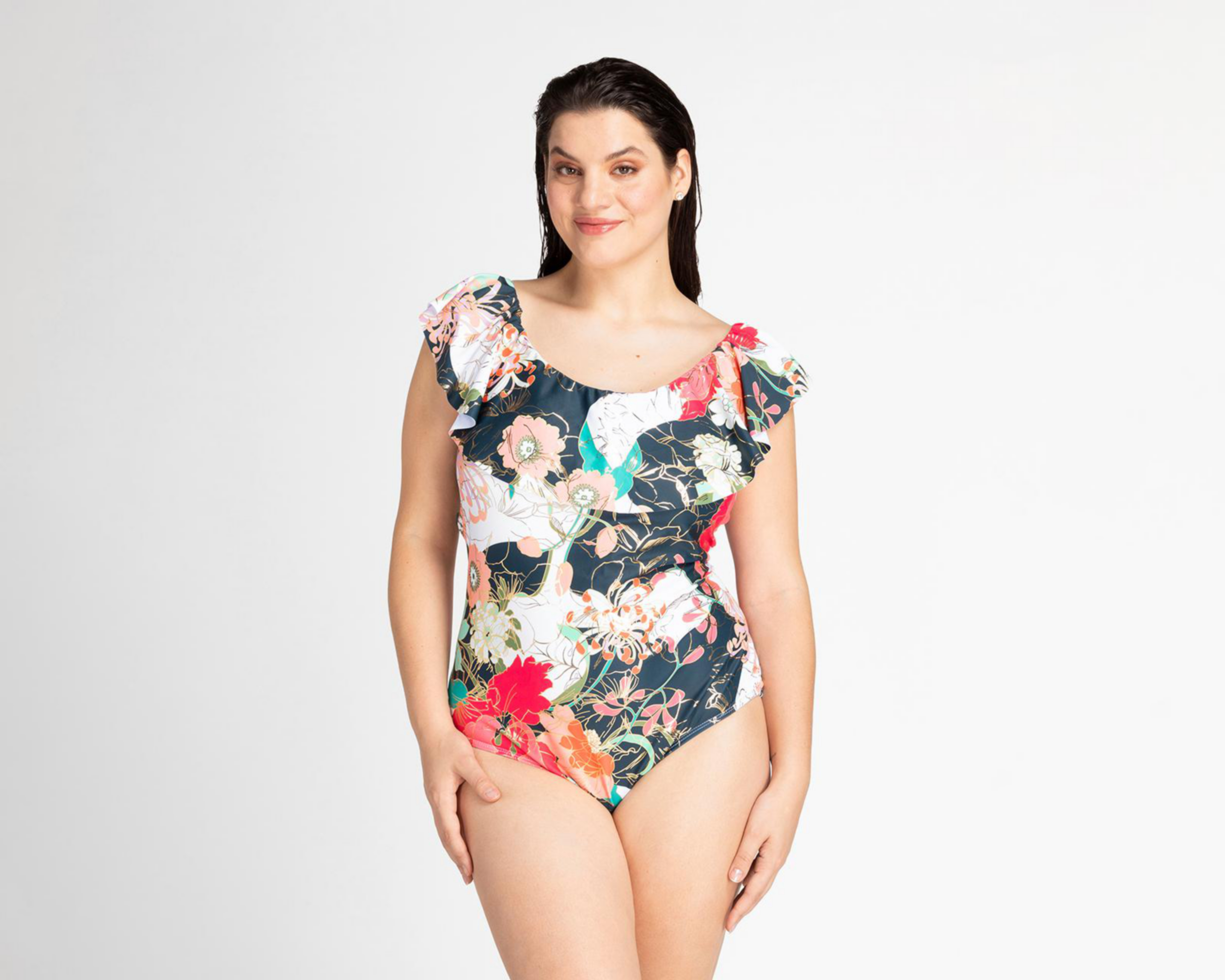 Traje de Baño Lady Sun Estampado Floral
